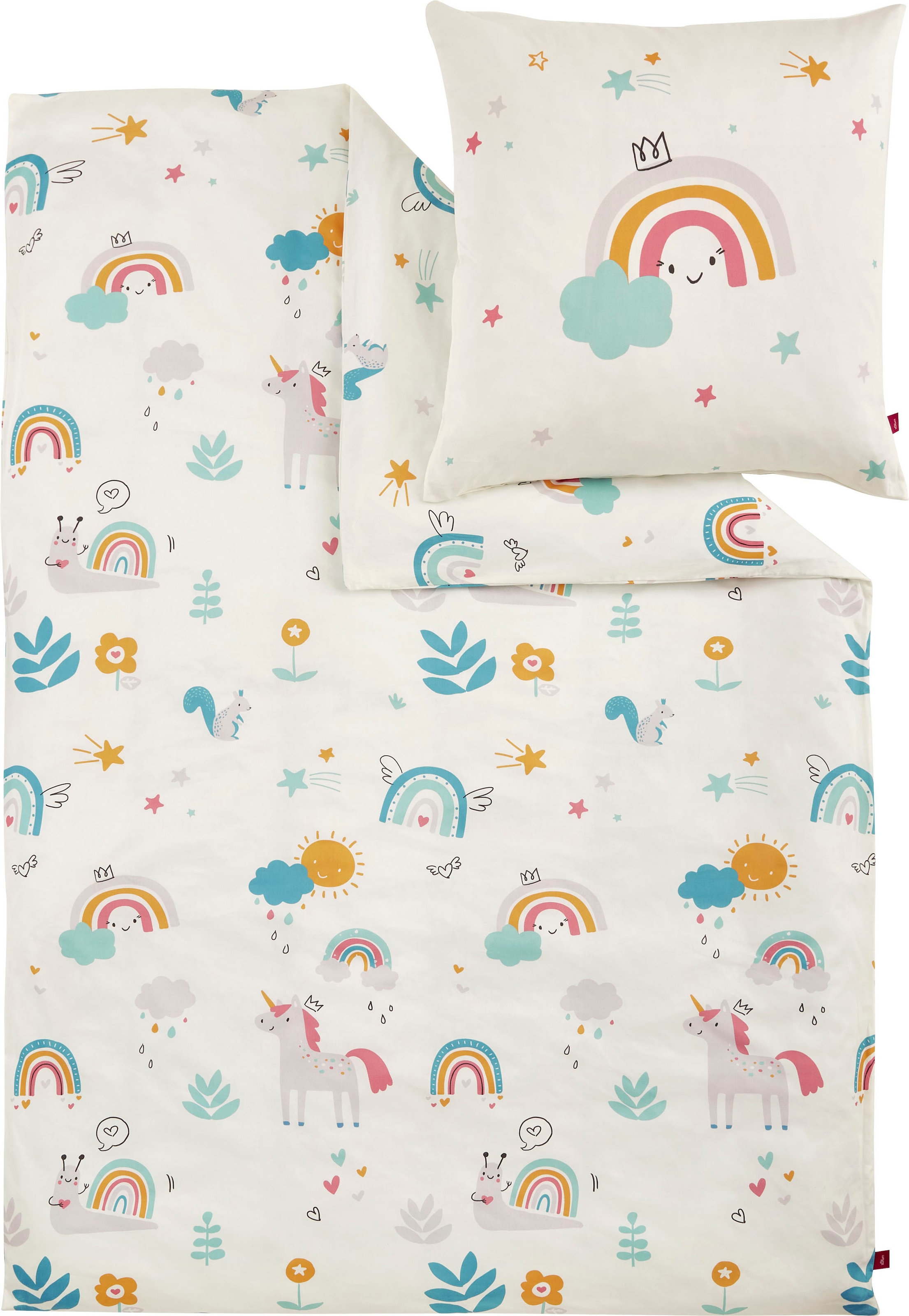 s.Oliver Kinderbettwäsche "Satinbettwäsche s.Oliver Junior" 2 Stk. tlg. in günstig online kaufen