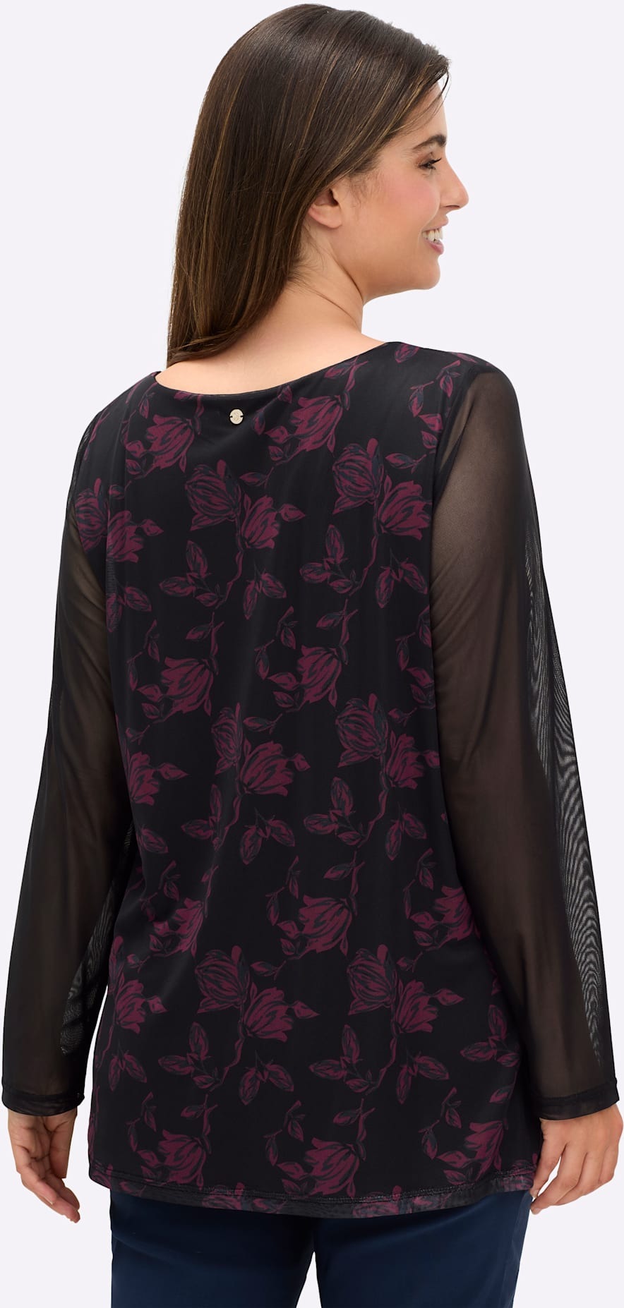 Sheego Langarmshirt »Langarm-Shirt«, (1 tlg.)