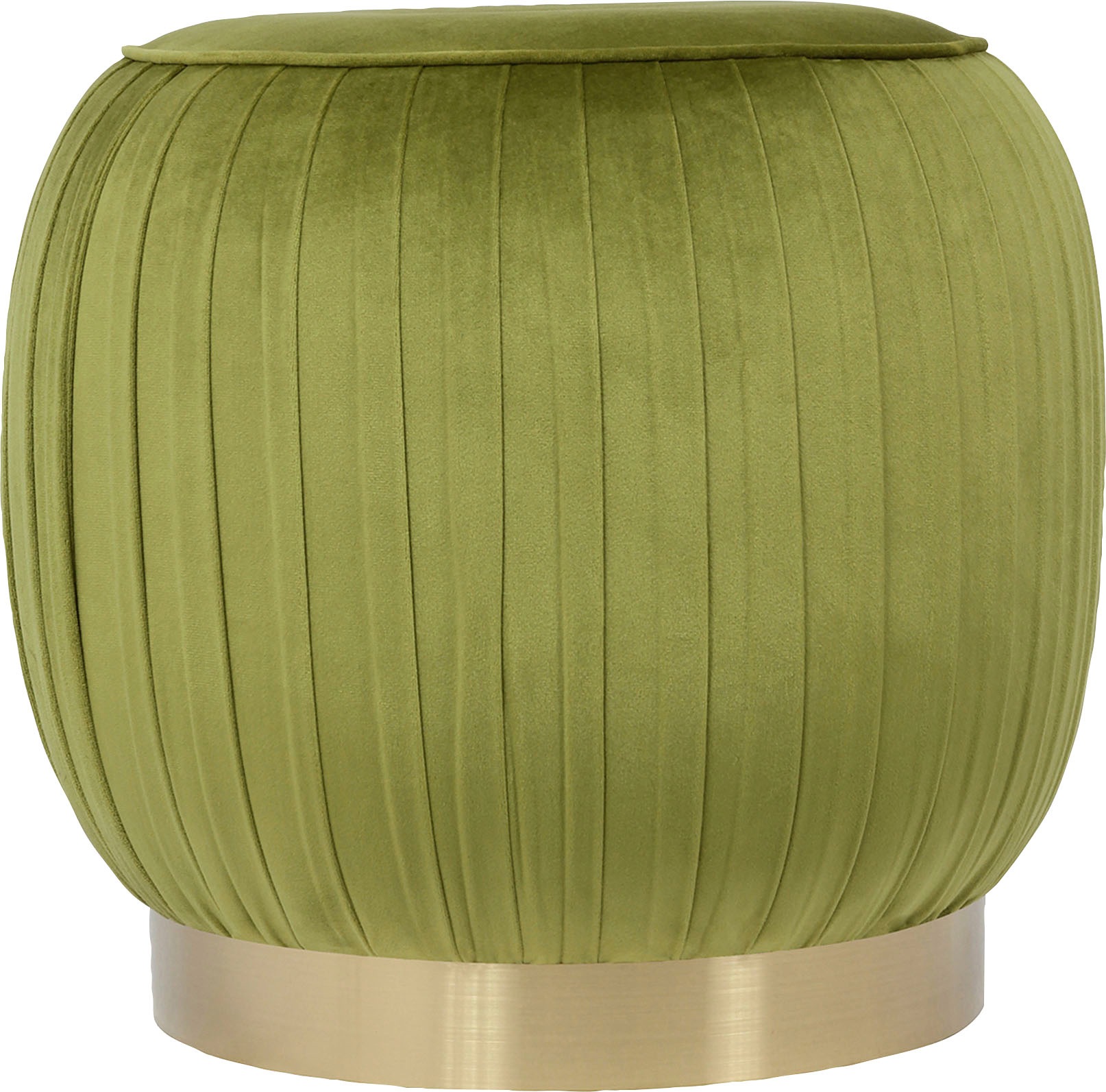 Kayoom Sitzhocker "Hocker Lilje, Edler Touch durch goldenen Sockel,Hochwert günstig online kaufen