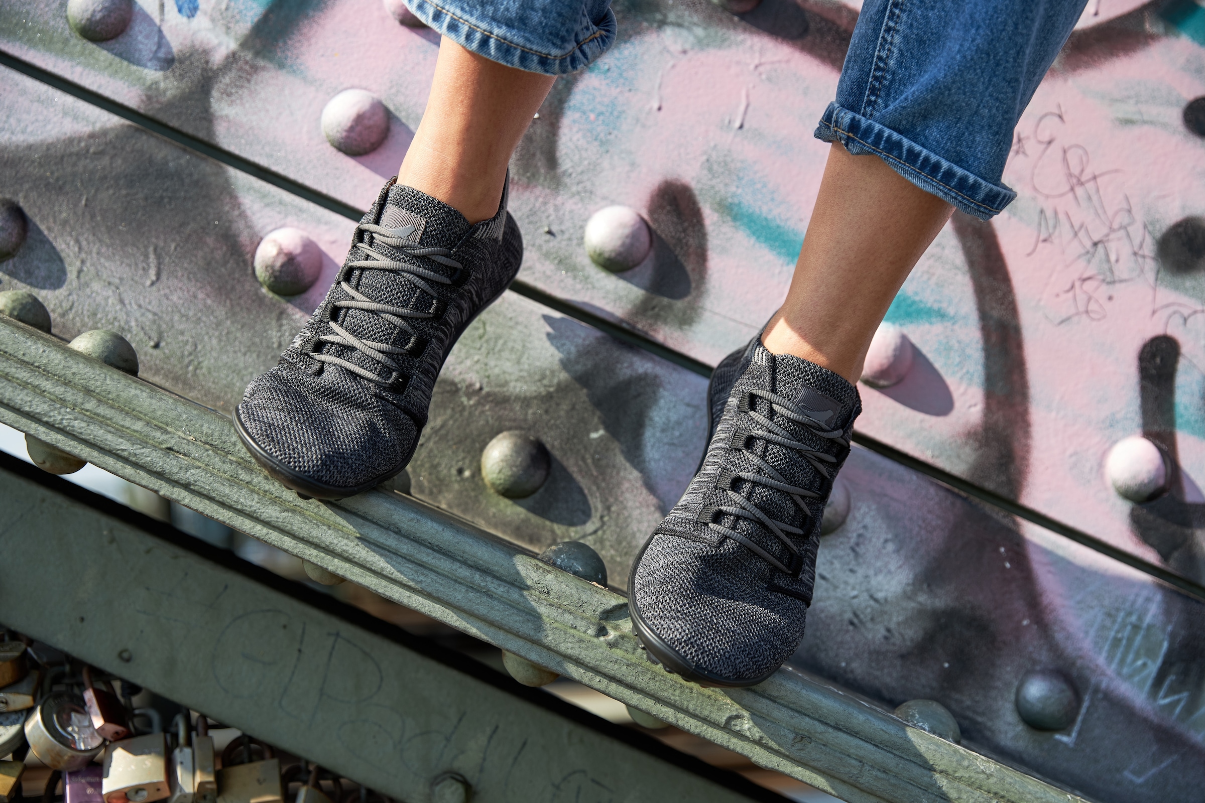 Leguano Barfußschuh »BEAT«, Freizeitschuh, Halbschuh, Schnürschuh für Maschinenwäsche geeignet