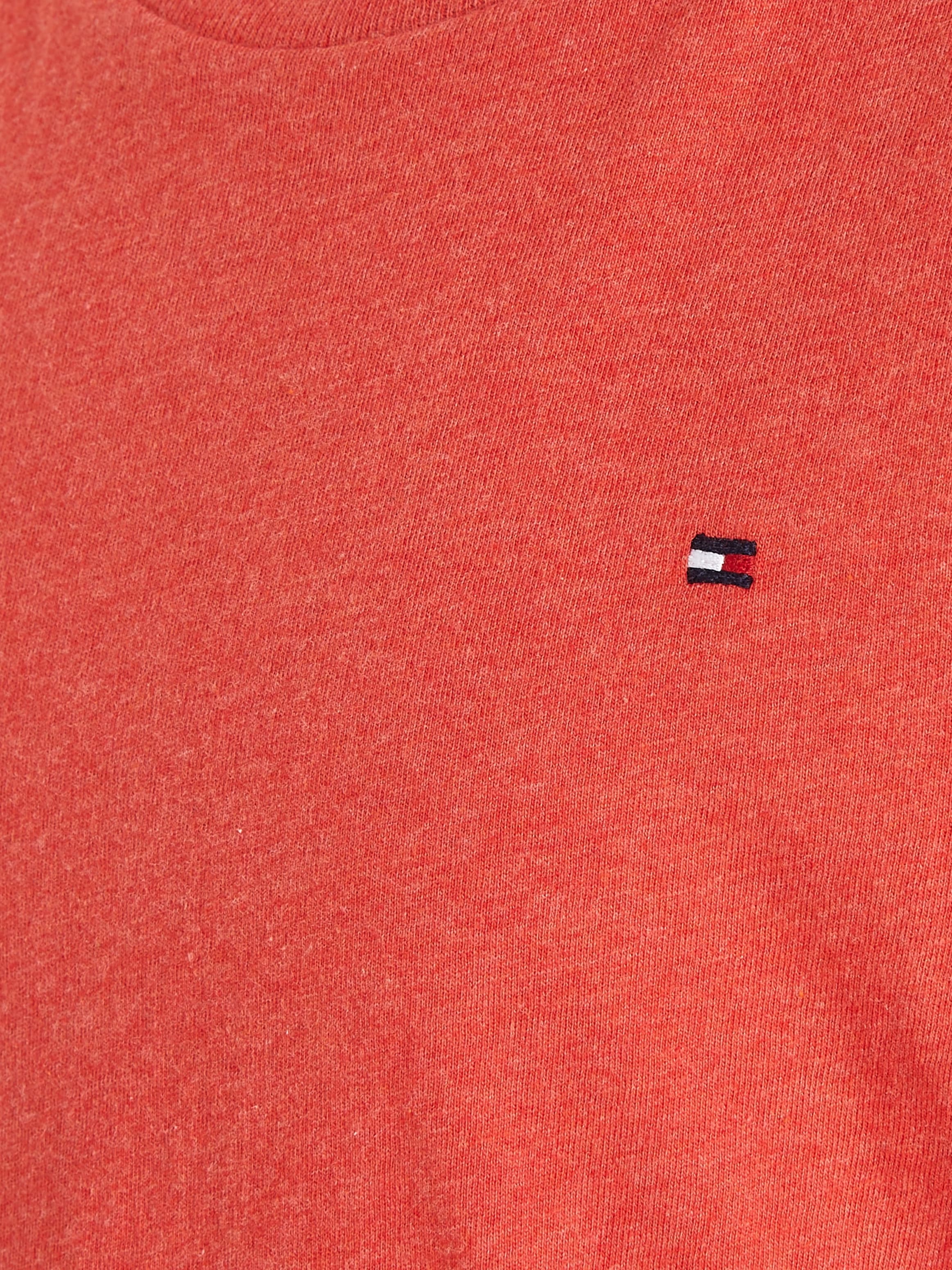 Tommy Hilfiger Rundhalsshirt »BOYS BASIC CN KNIT S/S« mit Tommy Hilfiger Logo-Flag