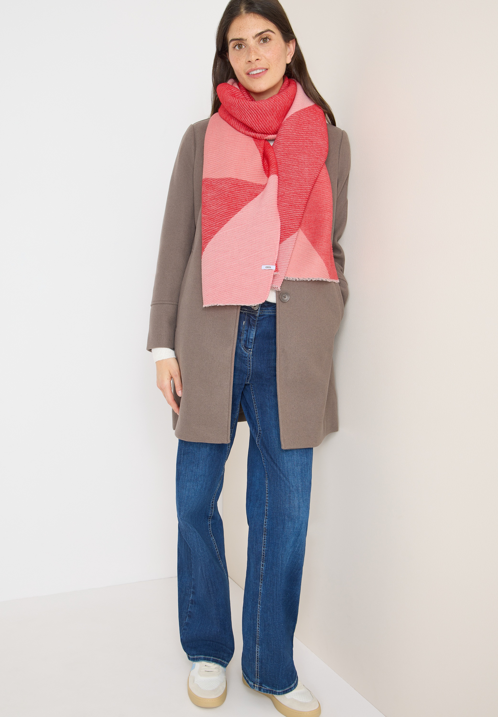 Cecil Schal, mit Muster günstig online kaufen