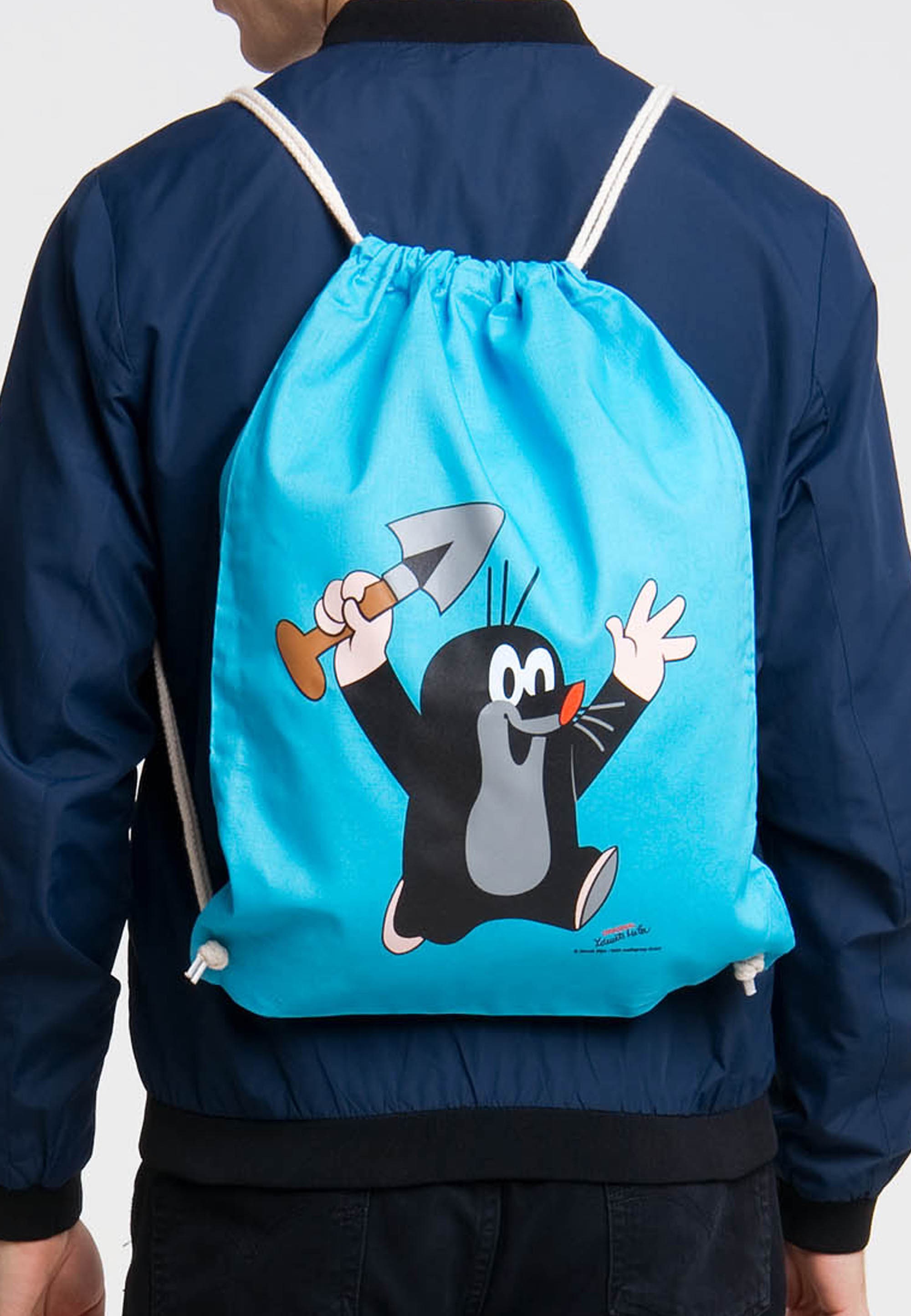 LOGOSHIRT Kulturbeutel "Turnbeutel Der kleine Maulwurf - Juhu" mit tollem P günstig online kaufen