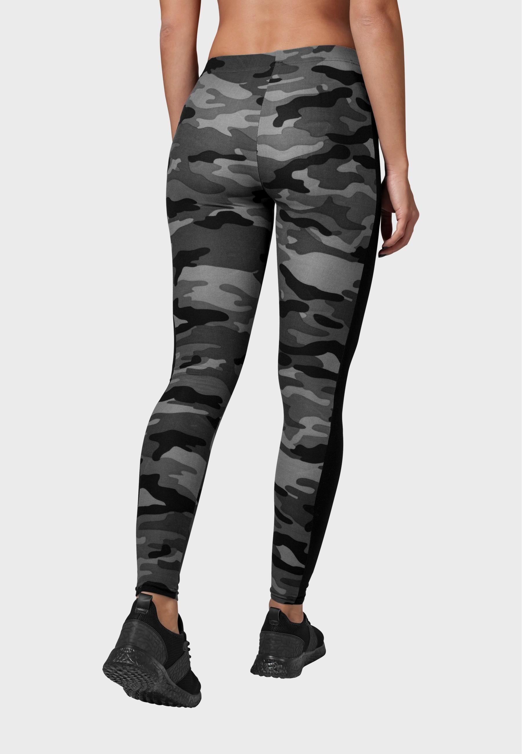 URBAN CLASSICS Leggings »Urban Classics Damen Ladies Camo Stripe Leggings«