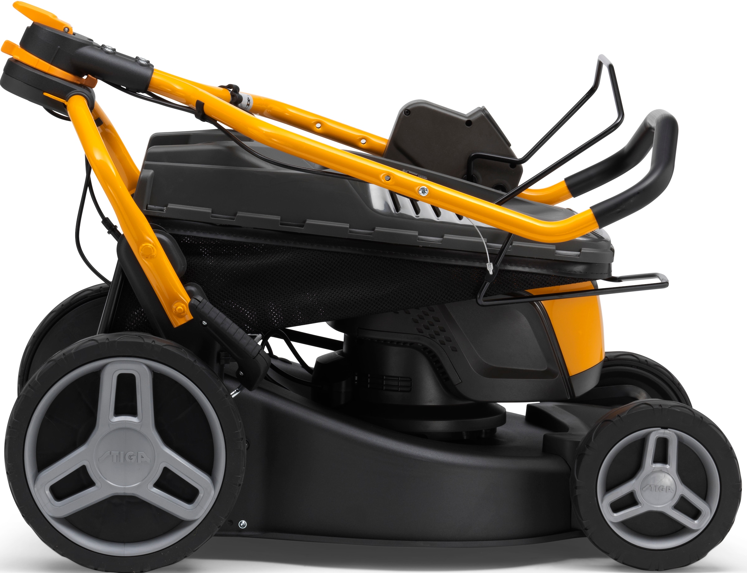 STIGA GARDEN Akkurasenmäher »Combi 548e S« bis 550 m², 3-in-1 Schnittfunktion, Radantrieb, Fulcrum-Holm