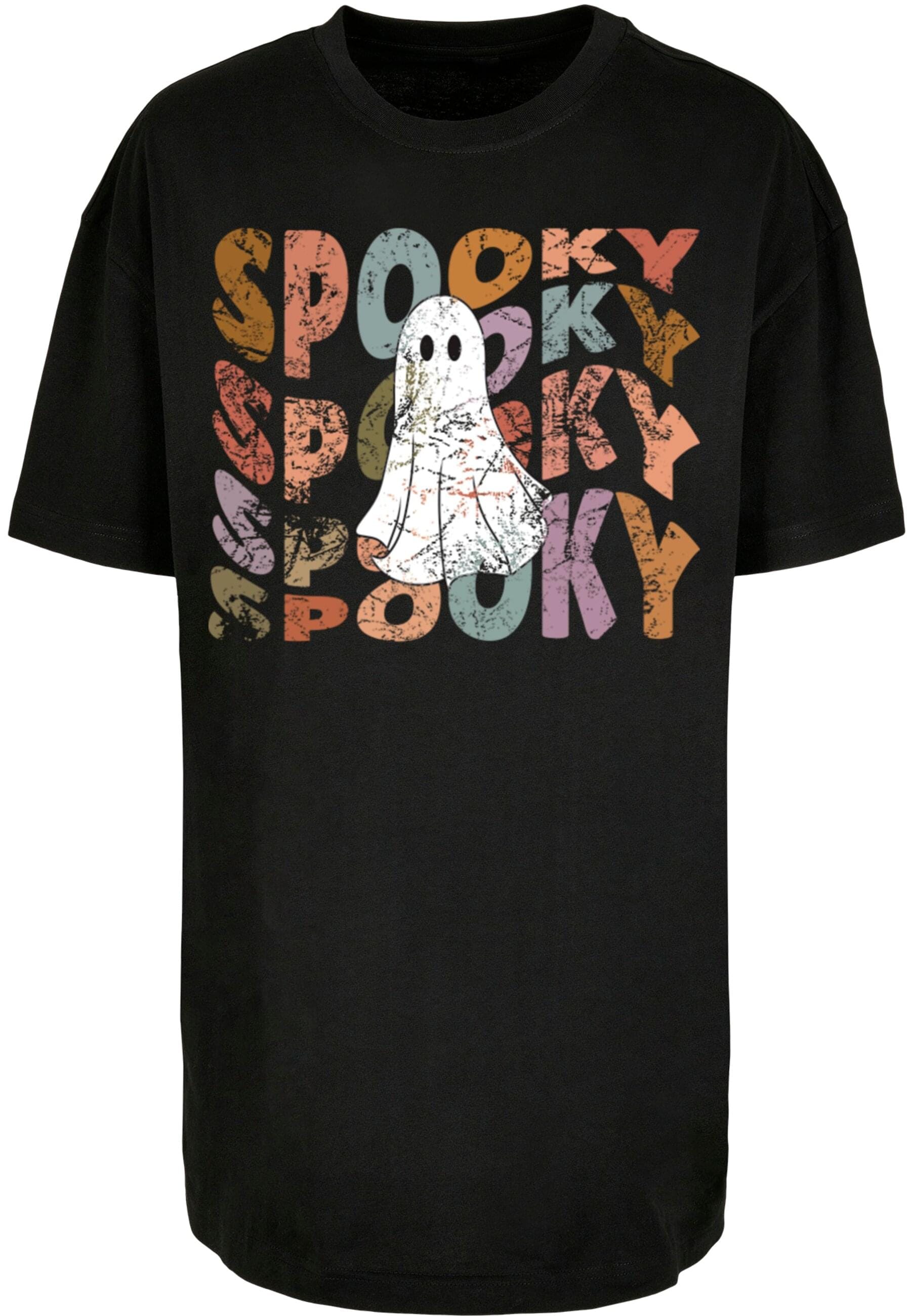 Merchcode T-Shirt "Merchcode Ladies Halloween - Spooky Ghost Tee", 1 Stk. günstig online kaufen
