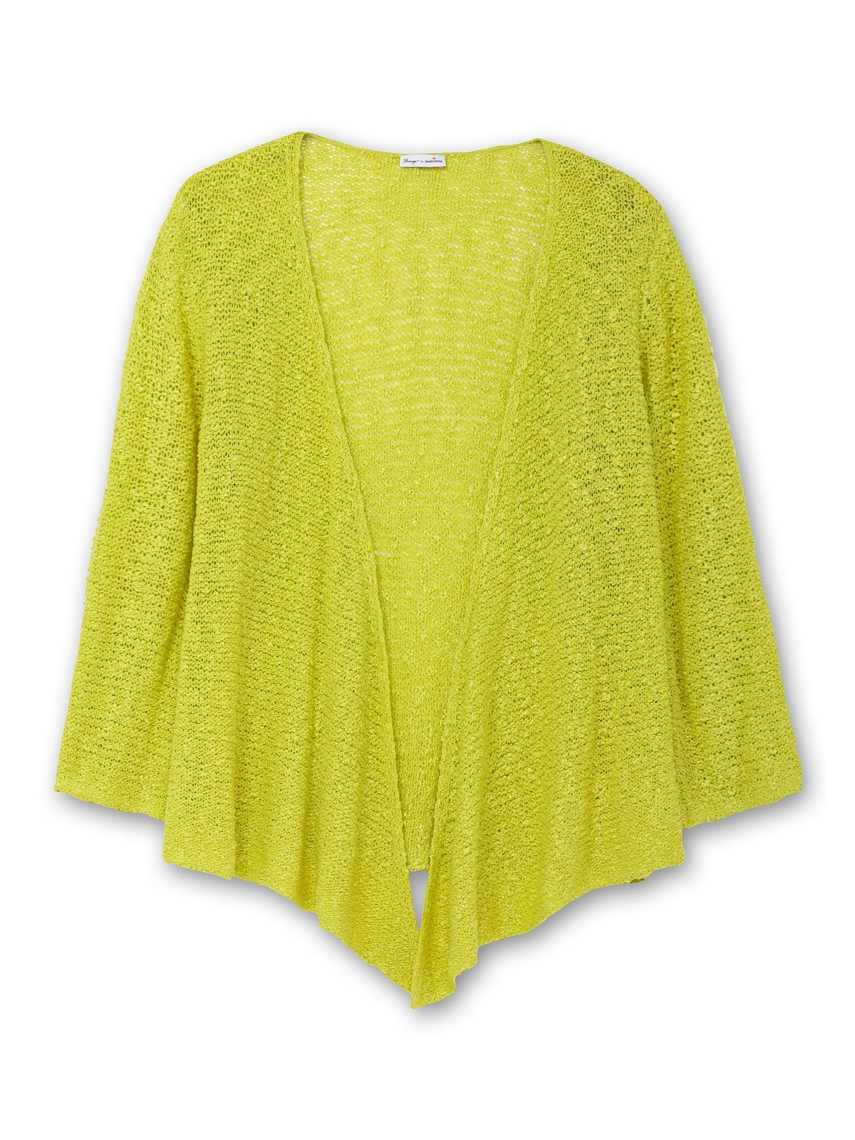 sheego by Joe Browns Strickjacke »Große Größen«, im Häkel-Look, mit zipfeligem Saum