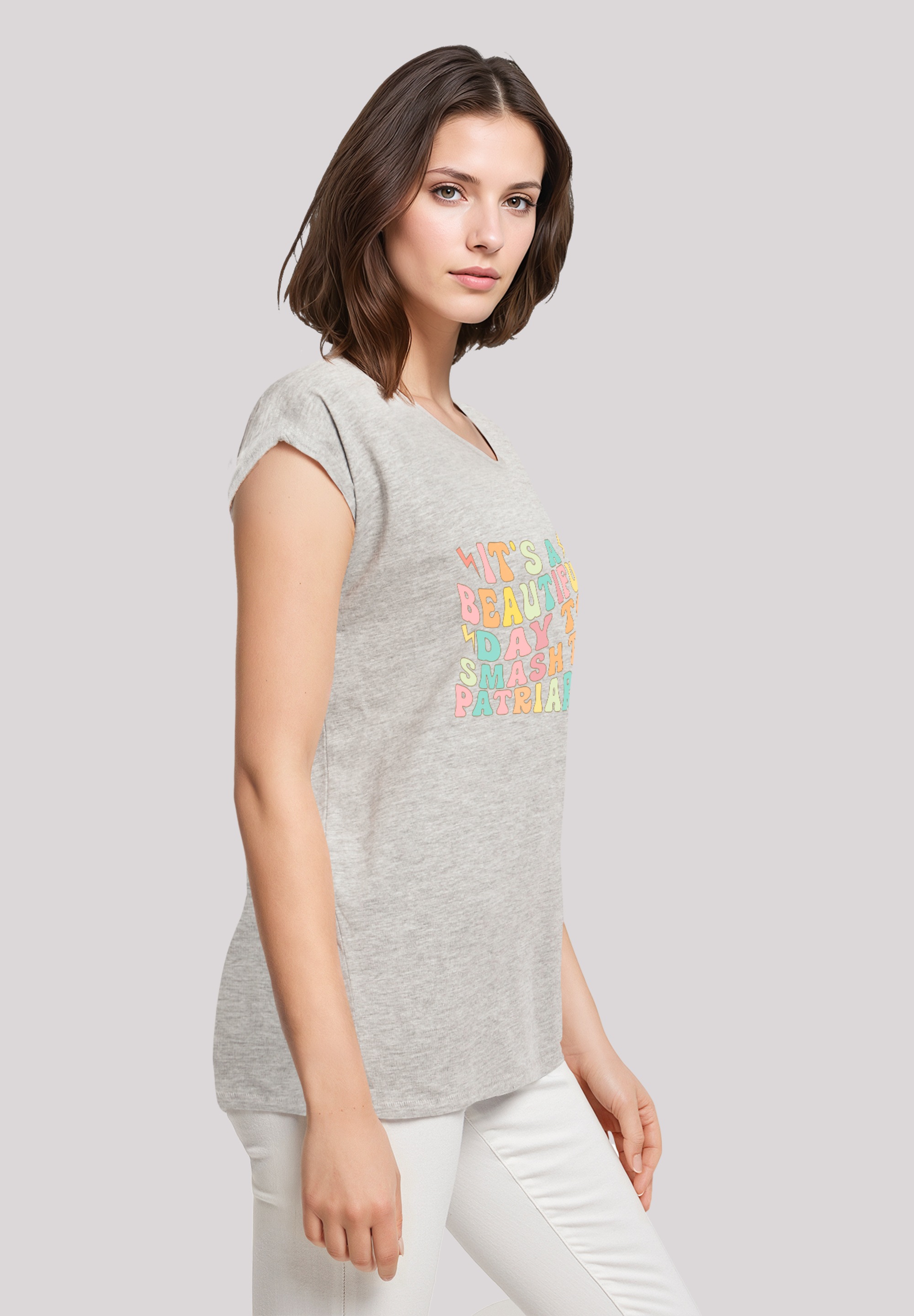 F4NT4STIC T-Shirt »Internationaler Frauentag Girl Power Patriarchat«, Premium Qualität