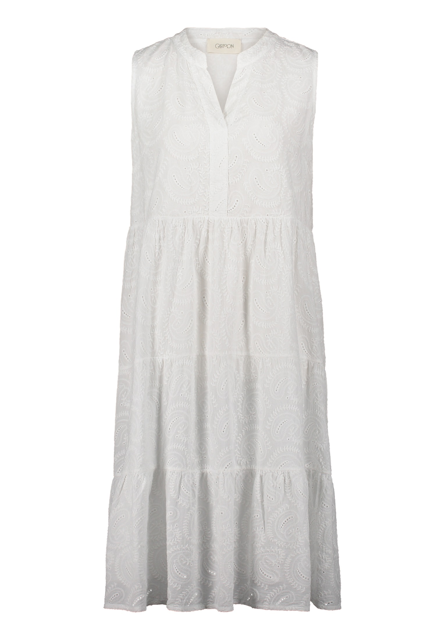 Cartoon Spitzenkleid "Damen Sommerkleid Spitzenkleid mit Lochmuster" Ohne T günstig online kaufen
