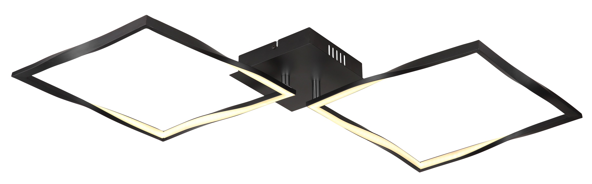 GLOBO LIGHTING Deckenleuchte »MAXXY« LED-Modul 1 Stk. Warmweiß Deckenlampe Wohnzimmer-Leuchte Schlafzimmer-Leuchte Flur Küche