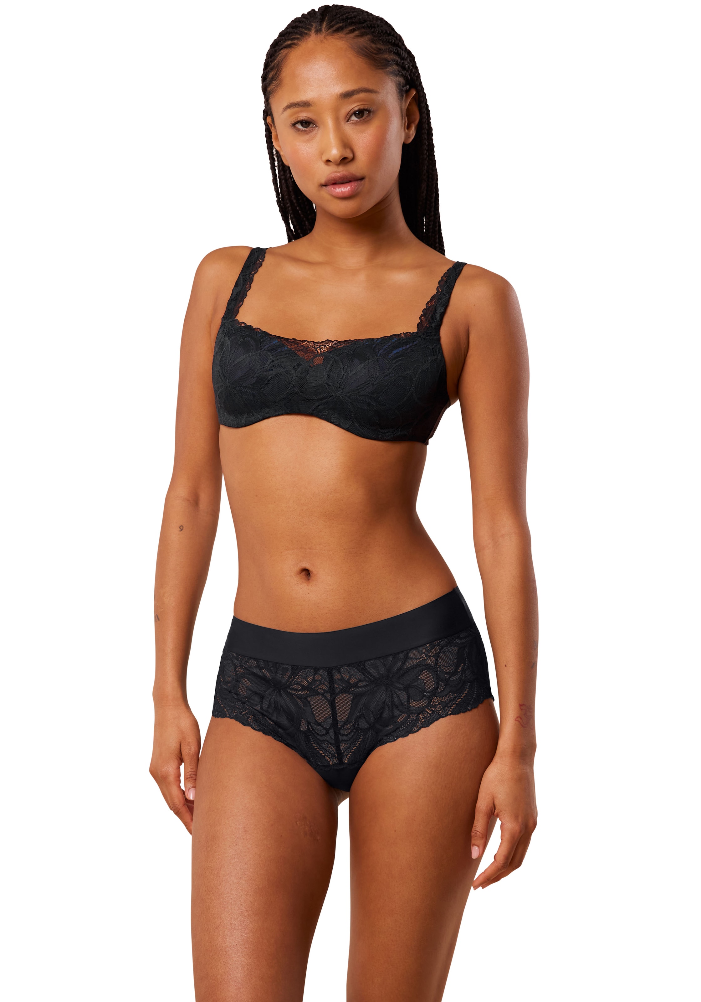 Triumph Balconnet-BH "Body Make-Up Illusion Lace Balconette", Stretch-Spitze