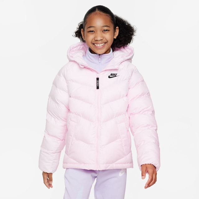 Nike Sportswear Steppjacke »K NSW SYN FL HD JCKT - für Kinder« | BAUR