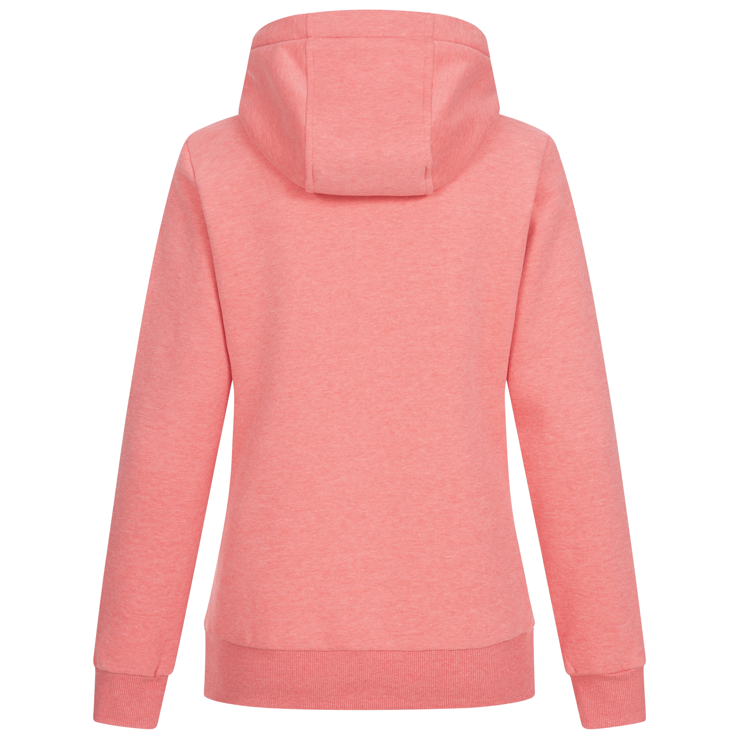 DEPROC Active Kapuzensweatshirt »HildaCMYK II WOMEN«, weiche Fleecejacke mit Kängurutasche