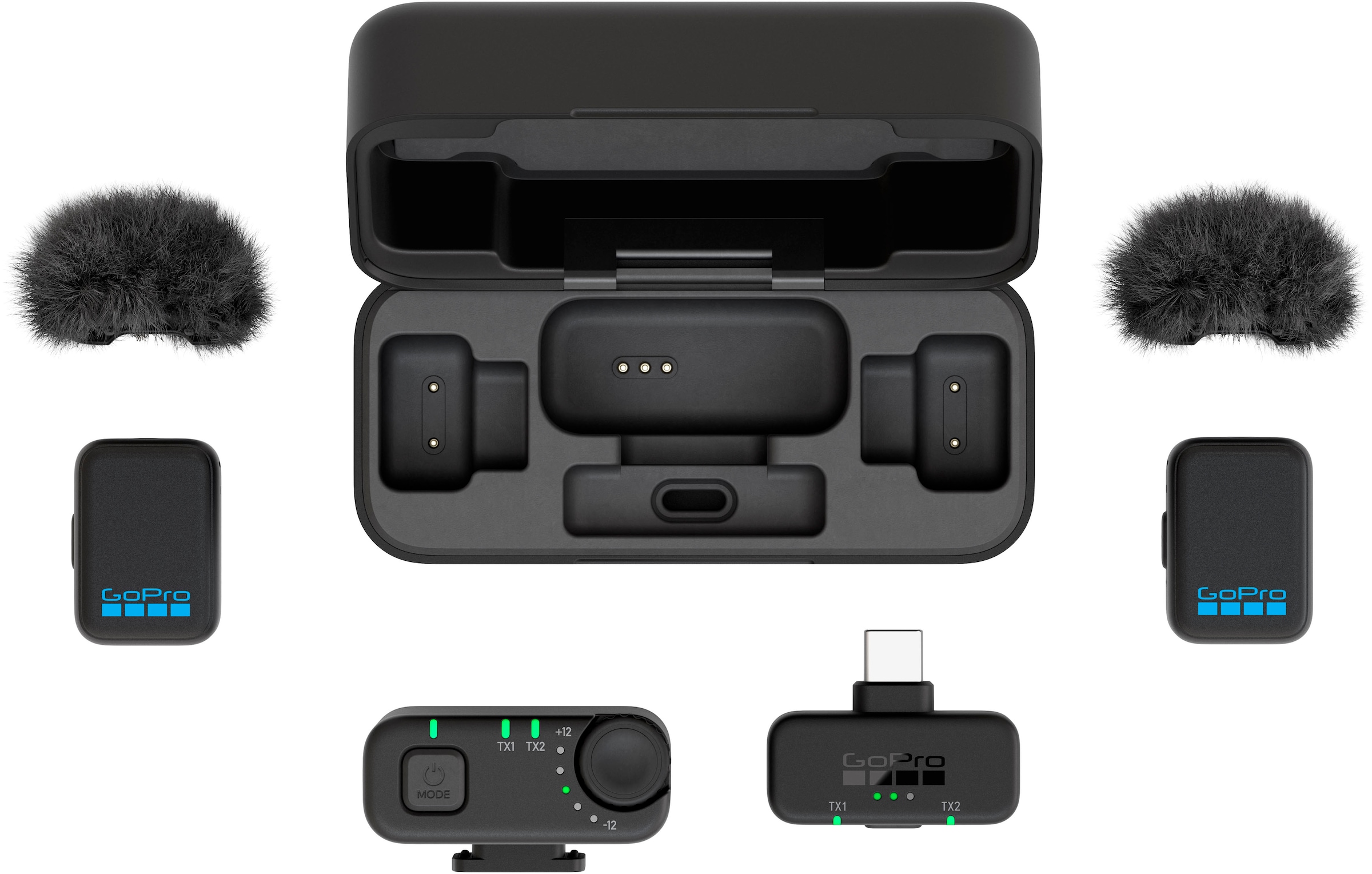 GoPro Streaming-Mikrofon »Kabelloses Mikrofon (Komplettset)«