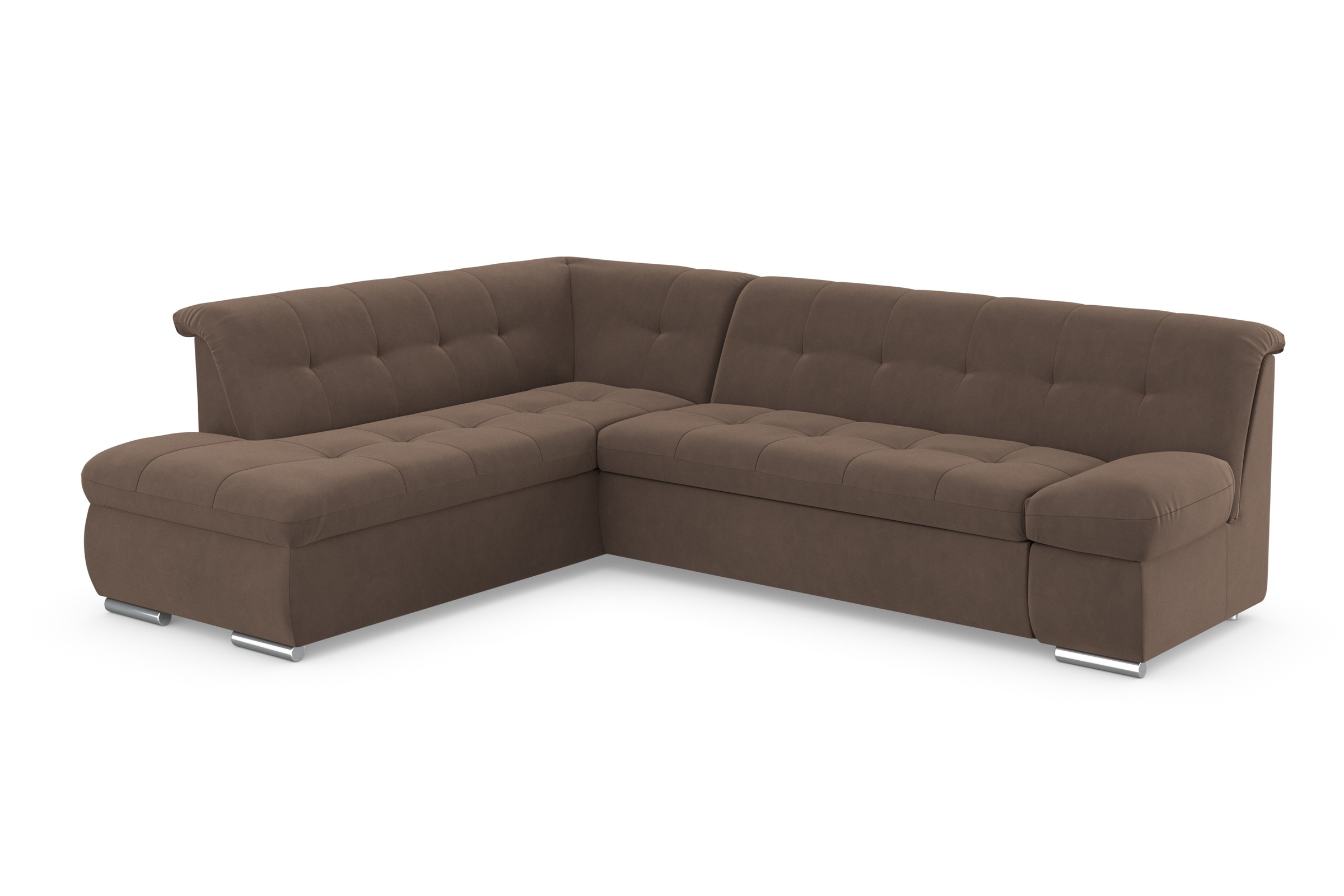Thumbnail - DOMO collection Ecksofa "Mona L-Form bequem und komfortabel, Breite 271cm, L-Form" wahlweise mit Bett- und Armlehnfunkti...
