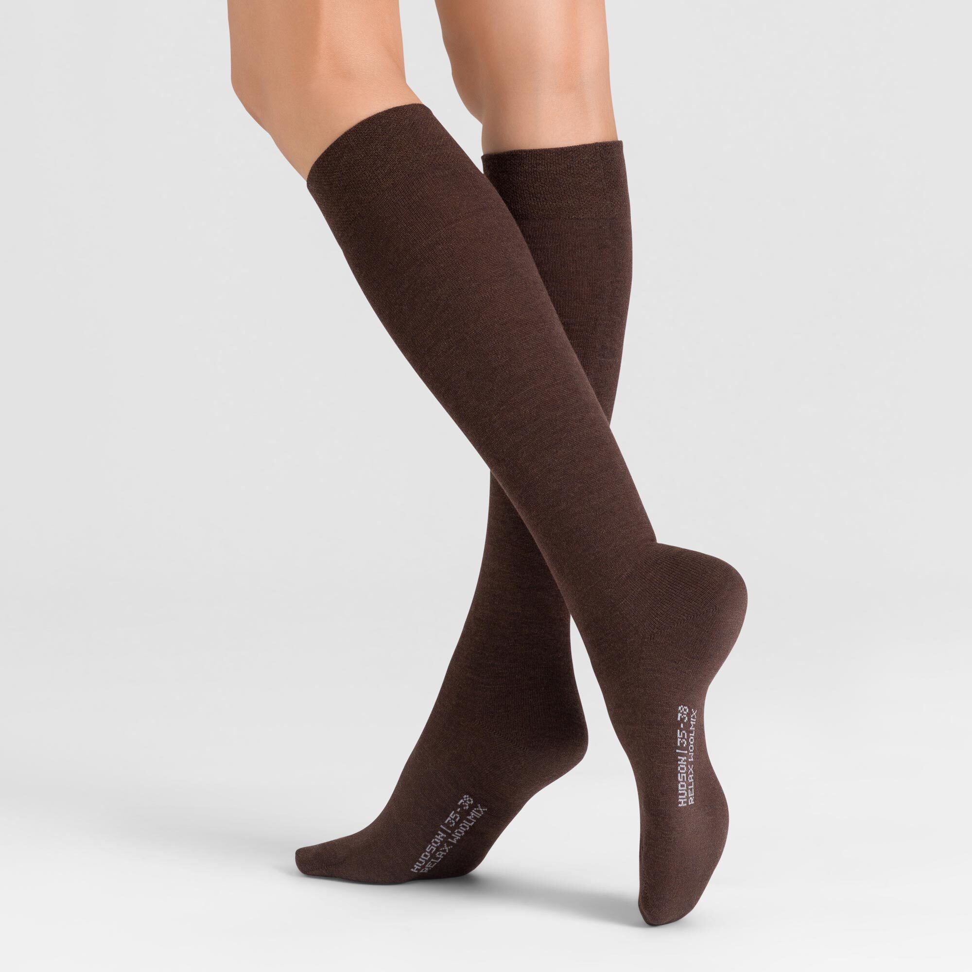 Hudson Kniestrümpfe "Kniestrumpf Relax Woolmix Clima"