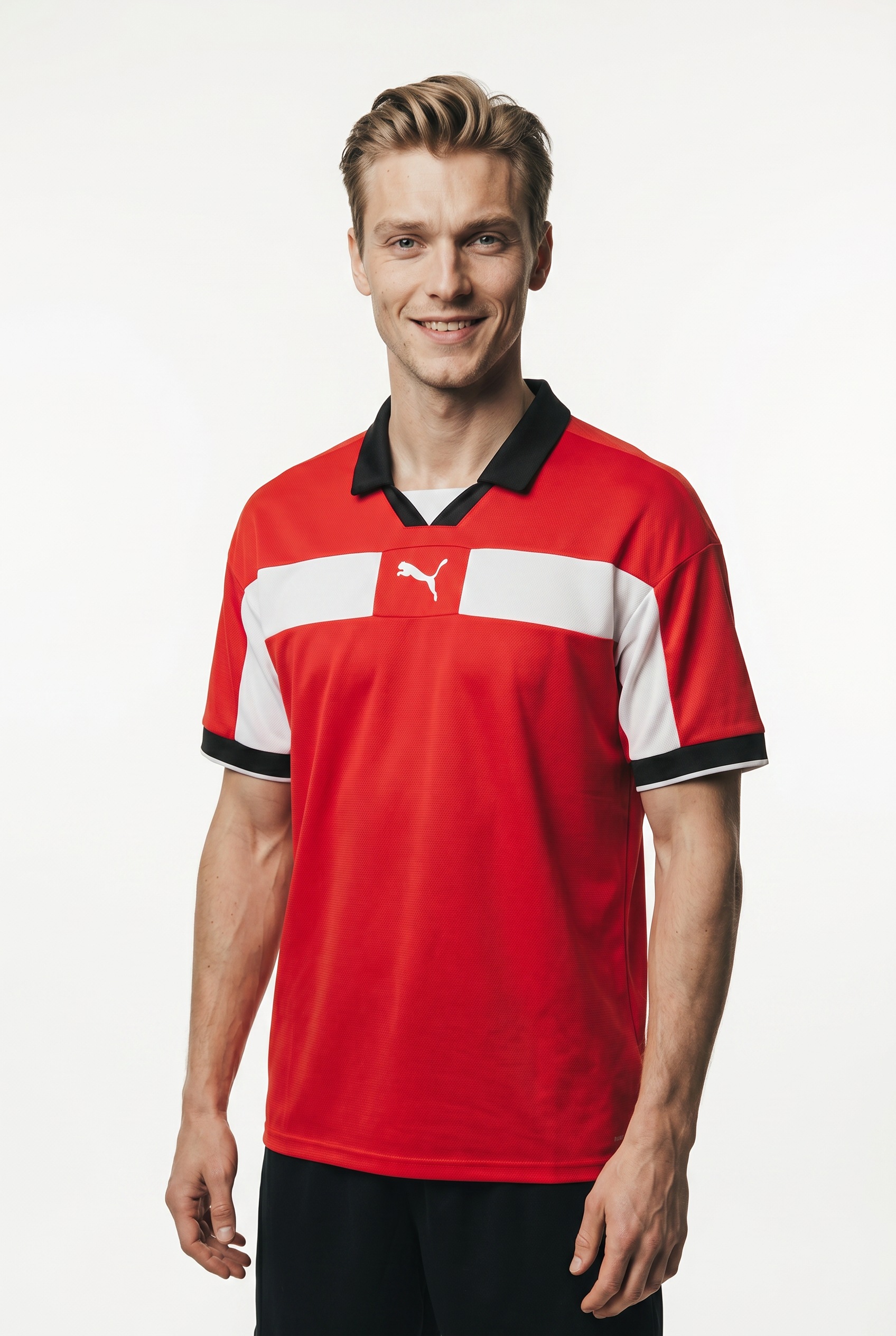 PUMA Fußballtrikot "TEAMCLASSIC MATCH JERSEY" Fußball, Kurzarm, sportlicher Stil, aus Polyester