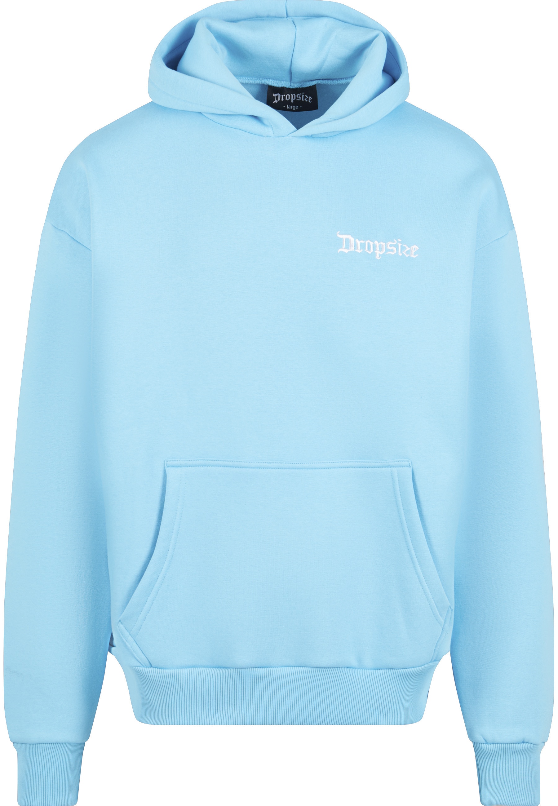 Dropsize Kapuzenpullover "Dropsize Herren Heavy Oversize Embo Hoodie" 1 Stk günstig online kaufen