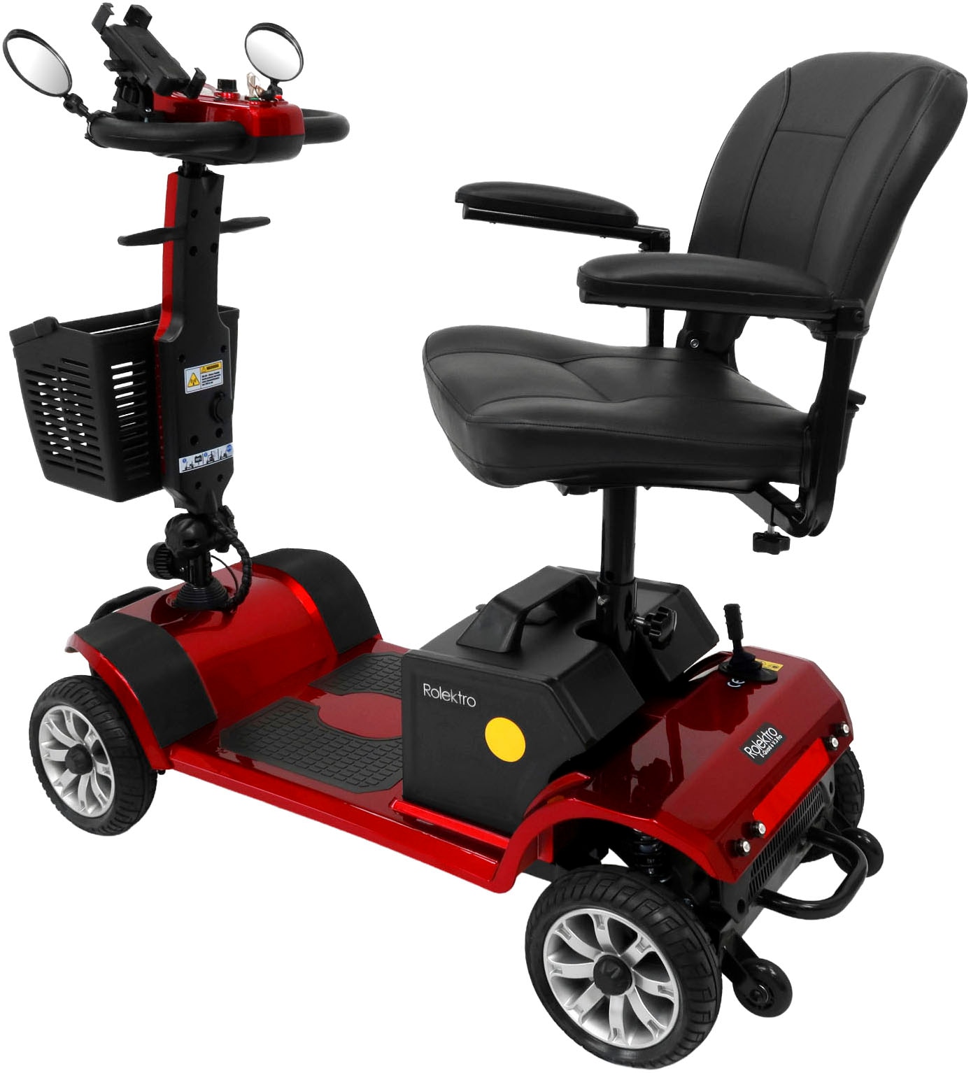 Rolektro Elektromobil »E-Quad 6 V.3 Pro, Rot, 24V-20Ah Lithium-Akku, 300 Watt«