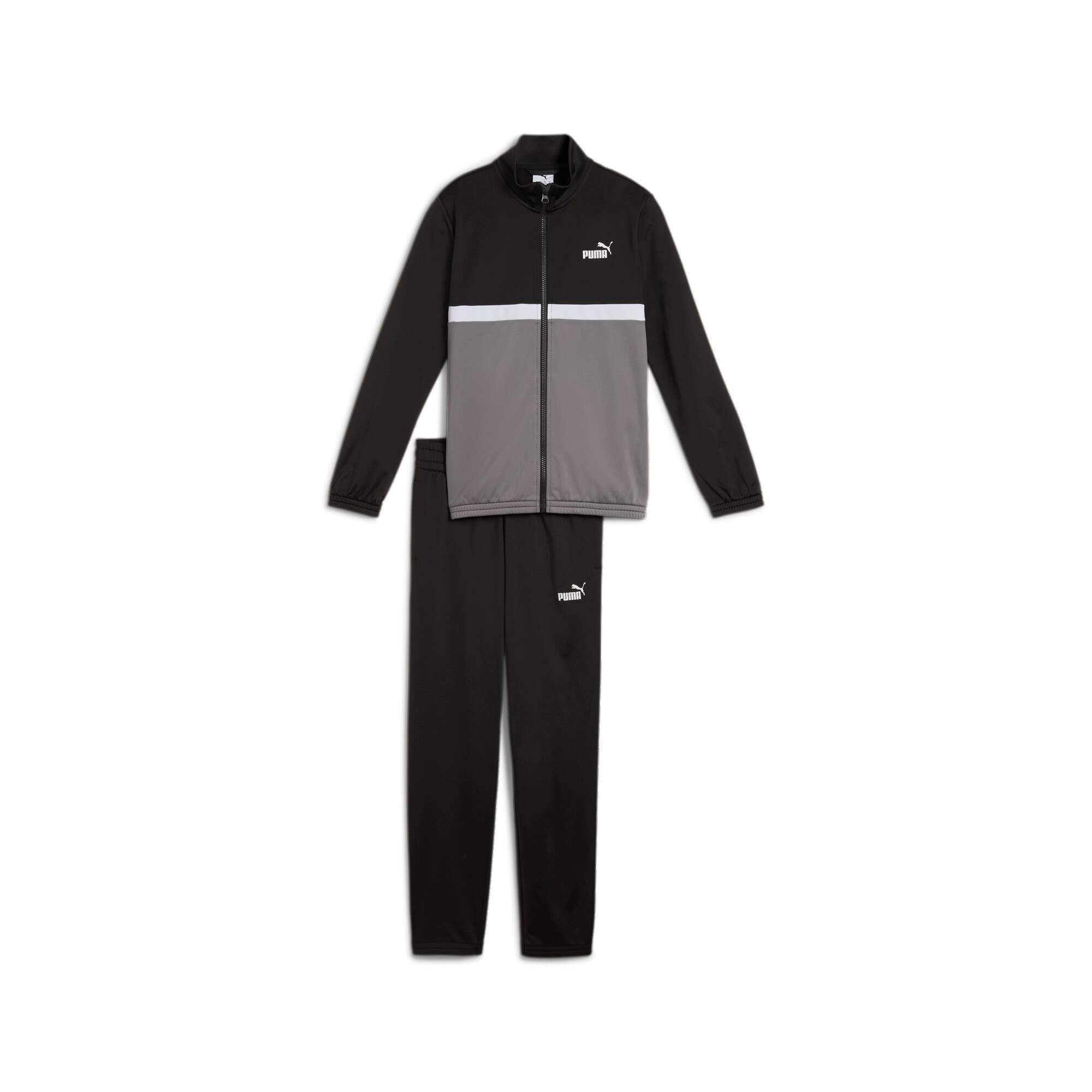 PUMA Trainingsanzug "POLY COLORBLOCK SUIT B", (2 tlg.)