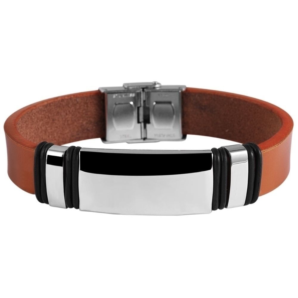 Adelia´s Armband »Armband aus Leder 21 cm« Zum Verschenken – ideal zum Valentinstag