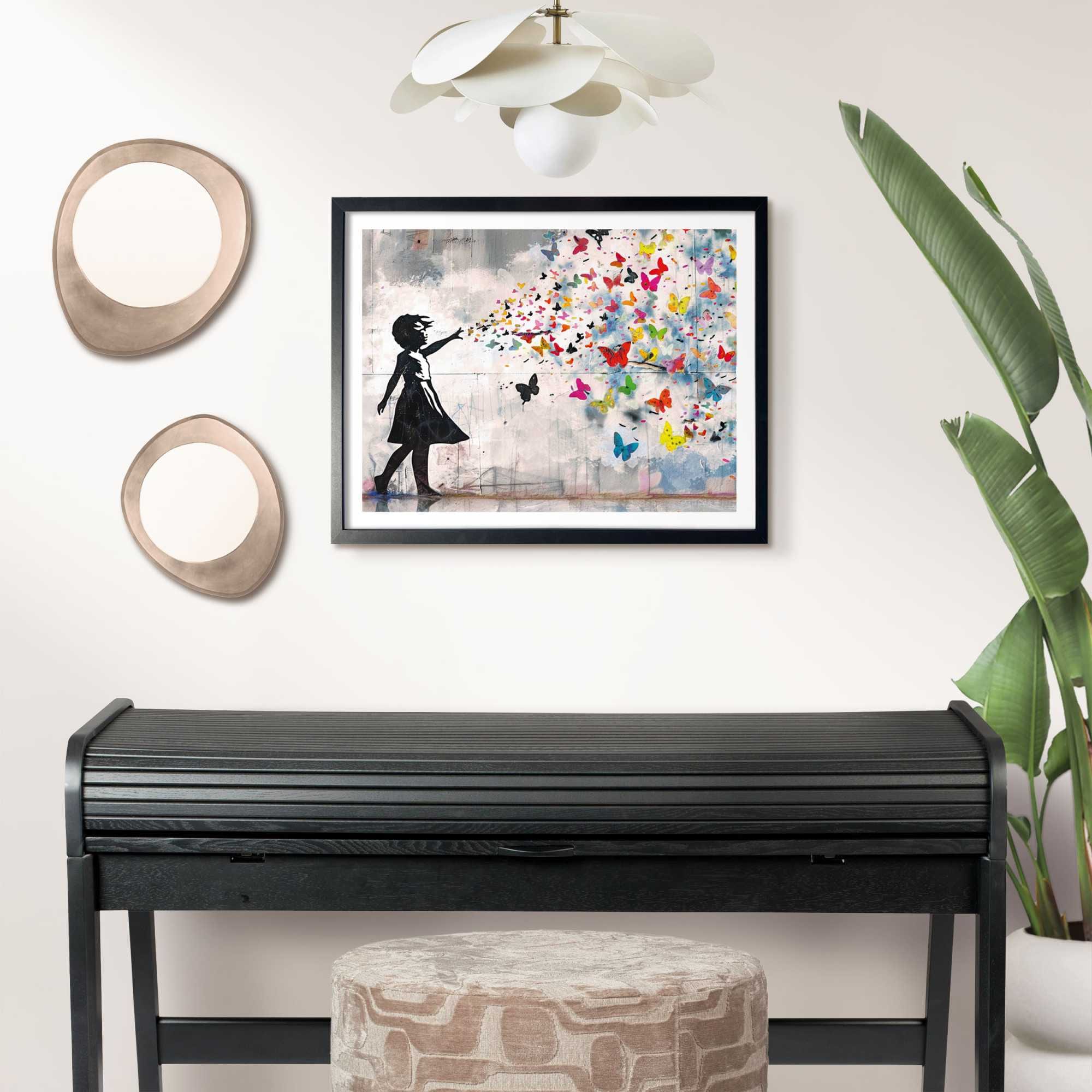 Reinders! Bilderrahmen »Poster 40x50 schwarz« 1 Stk. tlg. Wohnzimmer - Schwarz - MDF - Kein Thema - 43,5x53,5 cm