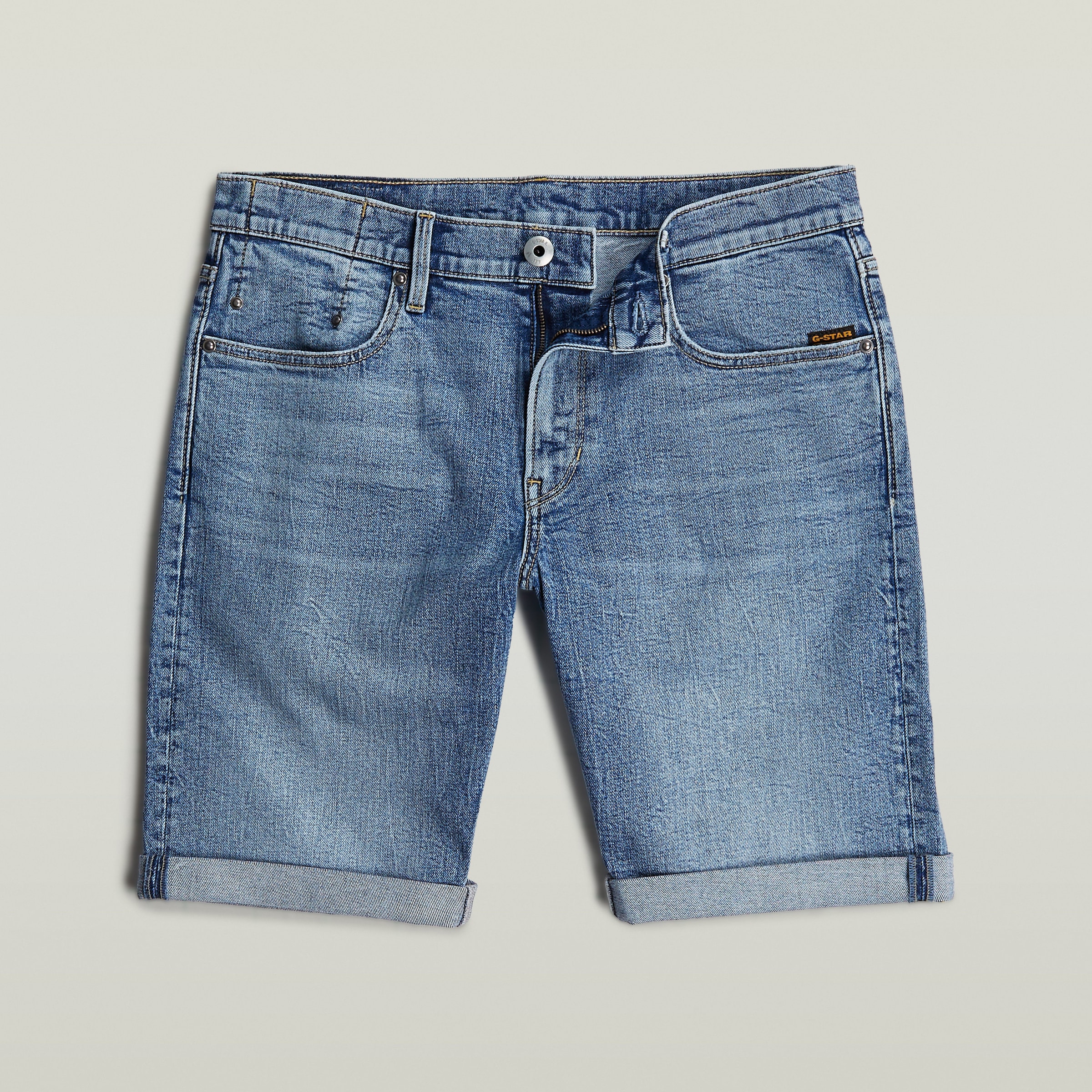 G-STAR Jeansshorts »Mosa«, mit Umschlagsaum