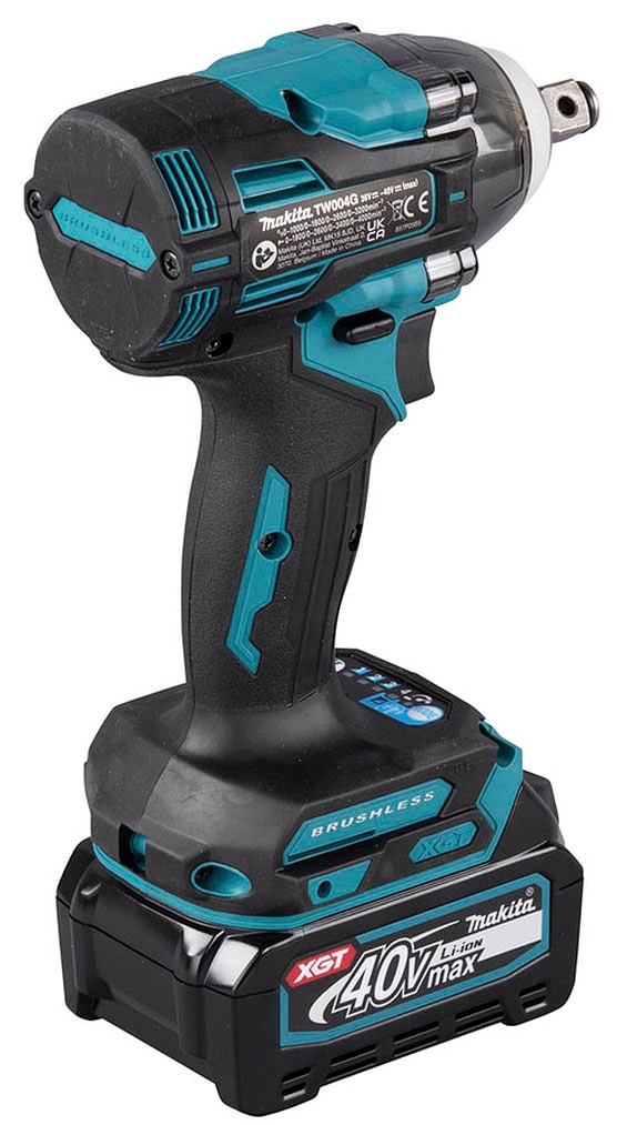 Makita Akku-Schlagschrauber »»TW004GZ««, (XGT, 40V max., 1/2", 350 Nm, 0-3.200 min-1), für höchste Ansprüche, ohne Akku, ohne Ladegerät