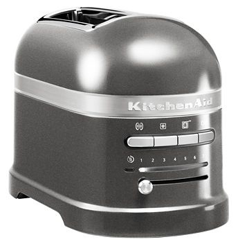KitchenAid "Artisan 5KMT2204EMS MEDALLION-SILBER" 2 kurze Schlitze für 2 Sc günstig online kaufen