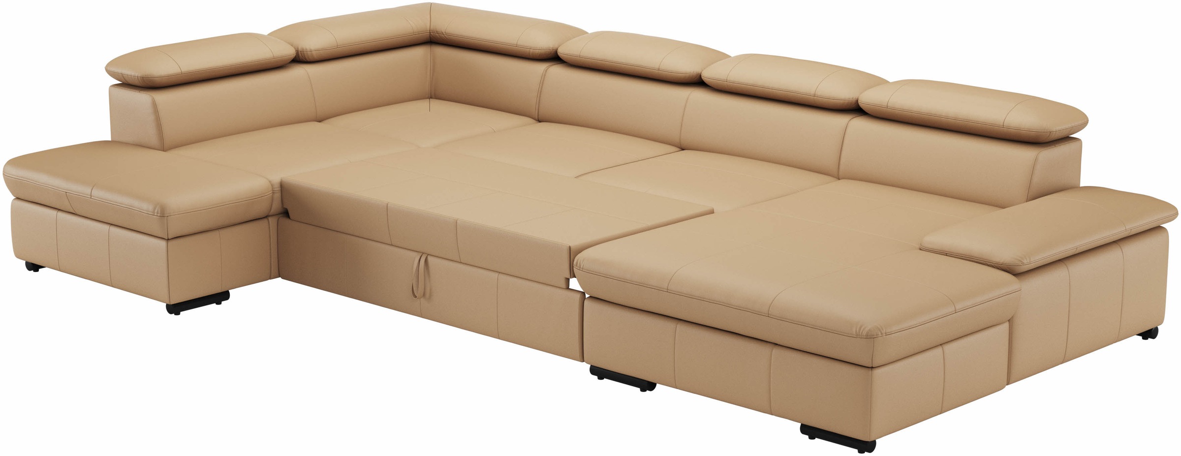 sit&more Wohnlandschaft »Alcudia U-Form«, wahlweise mit Bettfunktion