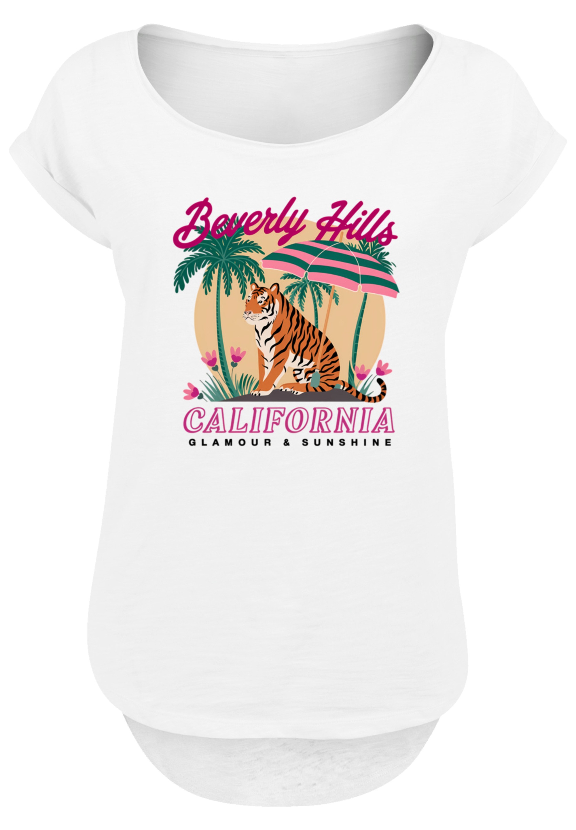 F4NT4STIC T-Shirt »Beverly Hills California Glamour Summer«, Premium Qualität