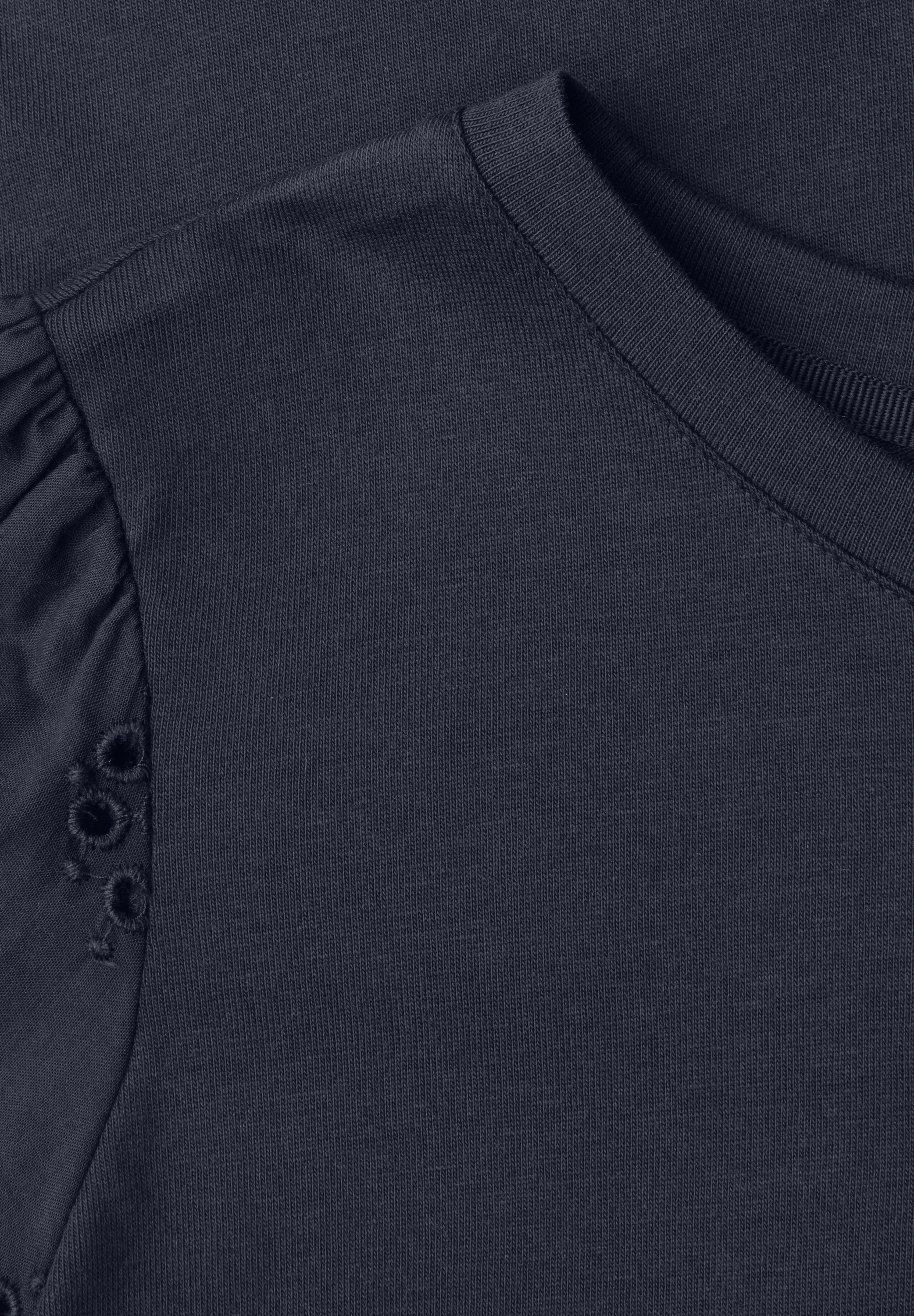 STREET ONE STUDIO T-Shirt mit Lochstickerei
