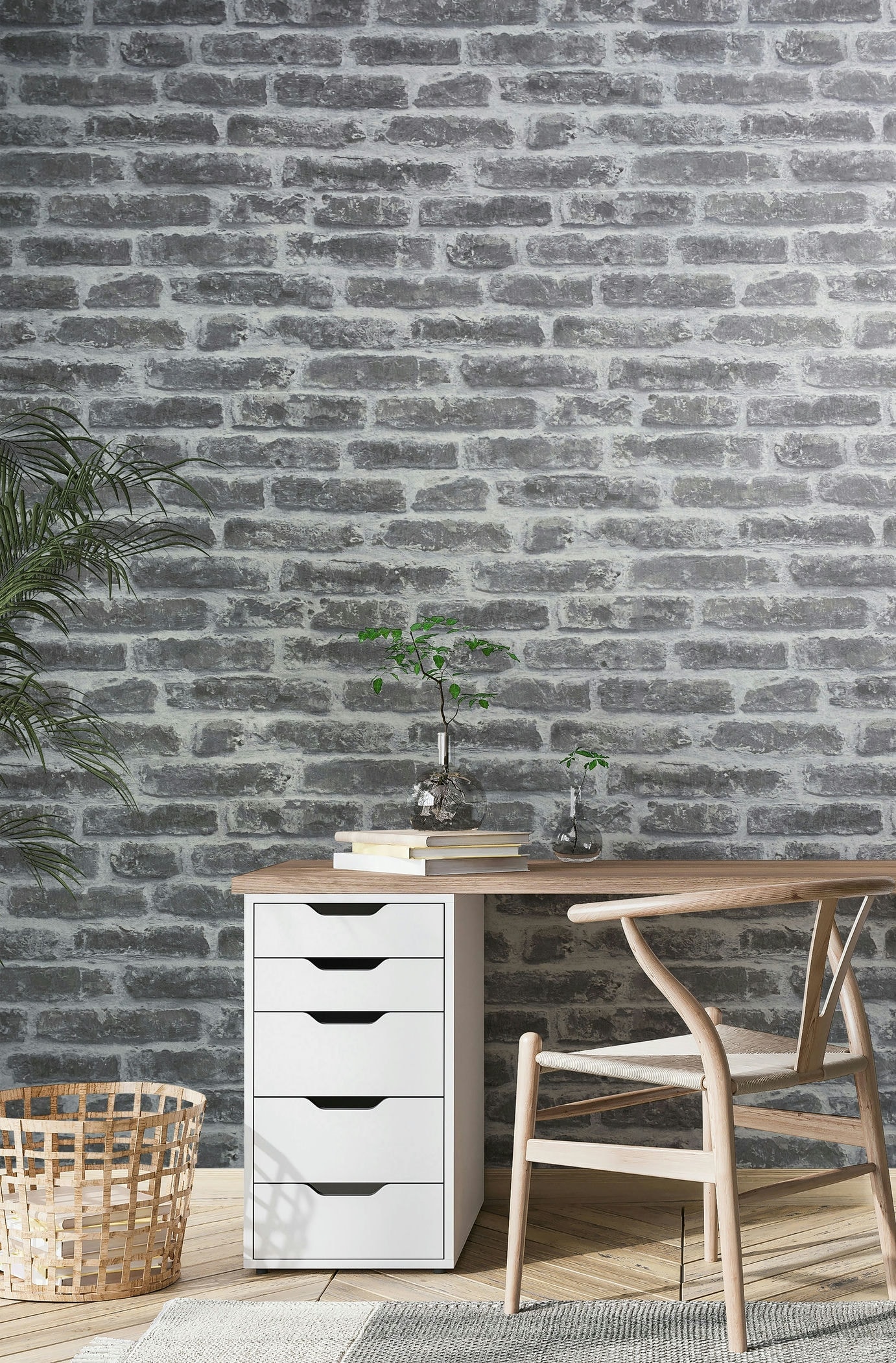 Marburg Vliestapete "Natural Nook" Steinoptik moderne Vliestapete für Wohnzimmer Schlafzimmer Küche