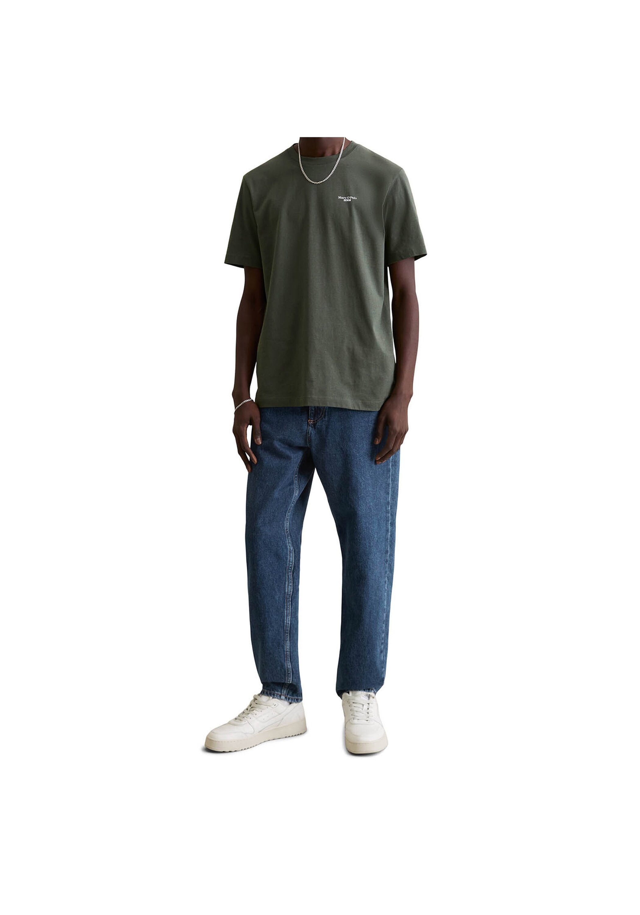 Marc OPolo DENIM T-Shirt "T-Shirt T-Shirt, SSL, Logo Print, Doubl 2er Pack" günstig online kaufen