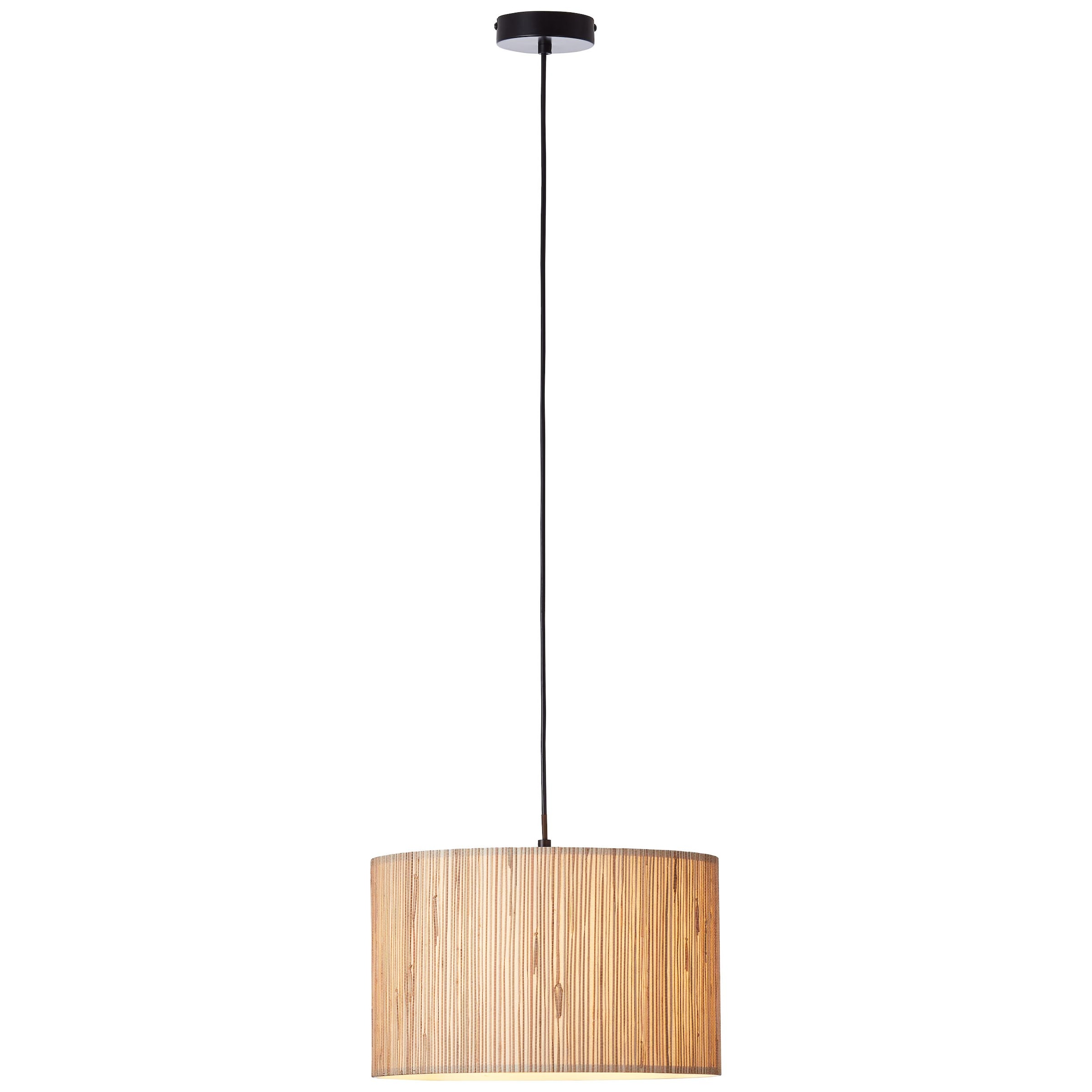 Brilliant Pendelleuchte »Wimea«, 1 flammig, Leuchtmittel E27 | ohne Leuchtmittel, 35cm natur