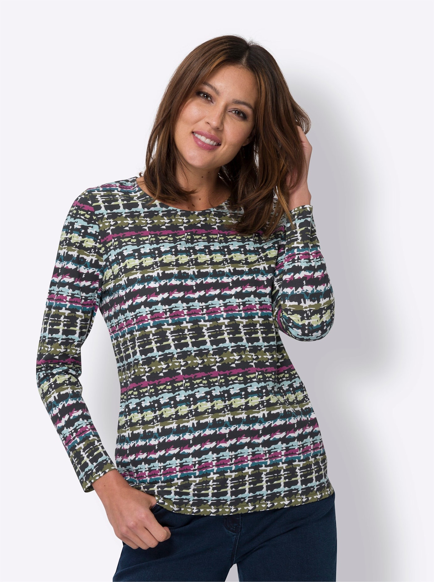 Classic Basics Langarmshirt "Langarm-Shirt" 1 Stk. tlg. günstig online kaufen