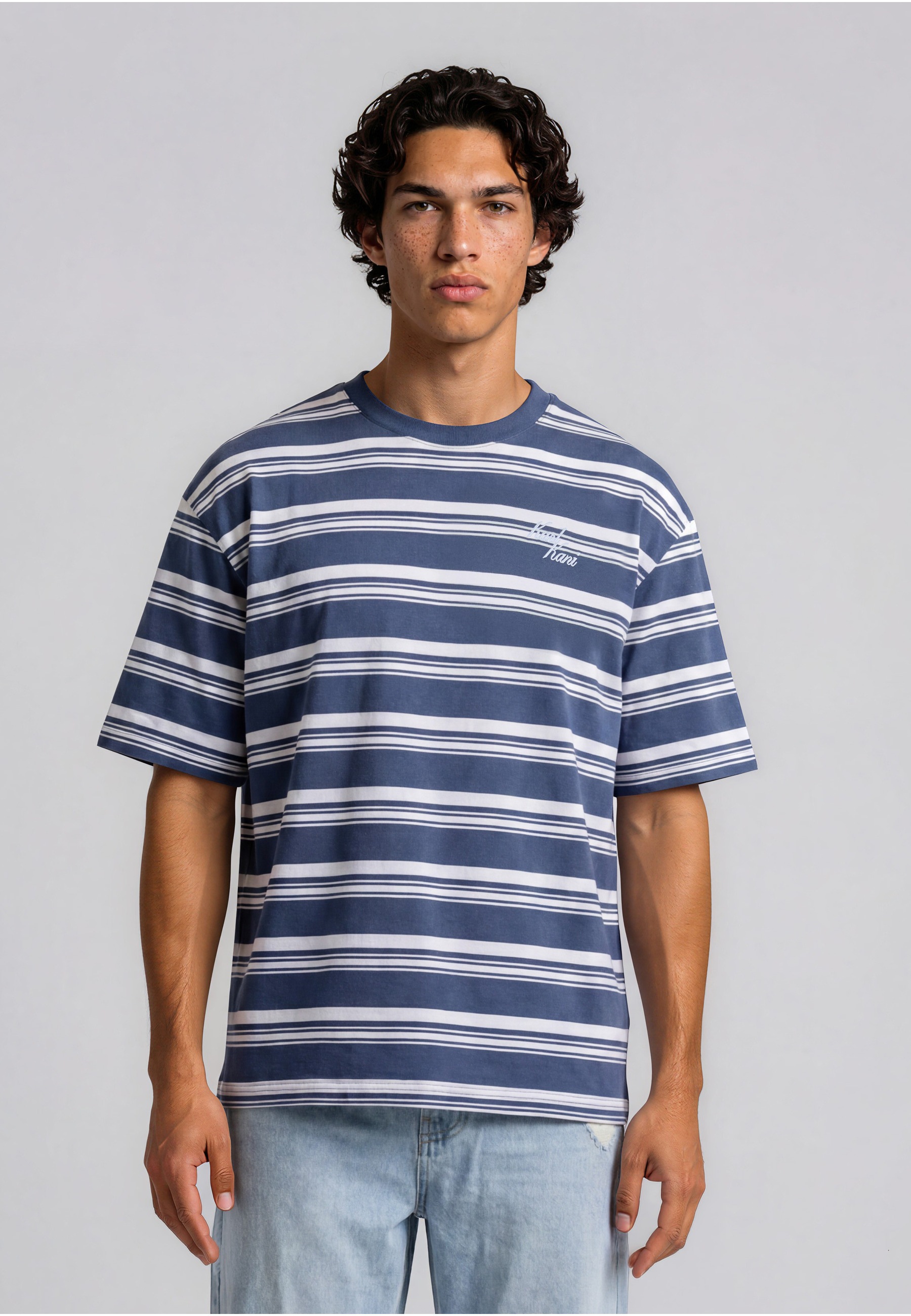 Karl Kani T-Shirt »Karl Kani KK Script Stripe Boxy T-Shirt« 1