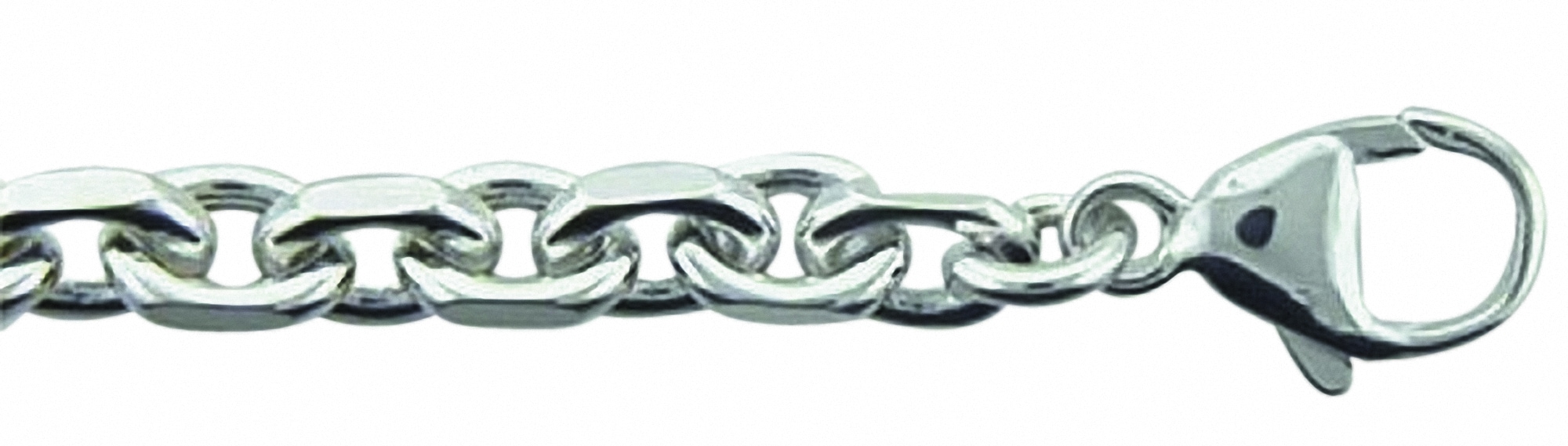 Silberarmband »Damen Silberschmuck 925 Silber Anker Armband 19 cm«, 19 cm 925 Sterling...