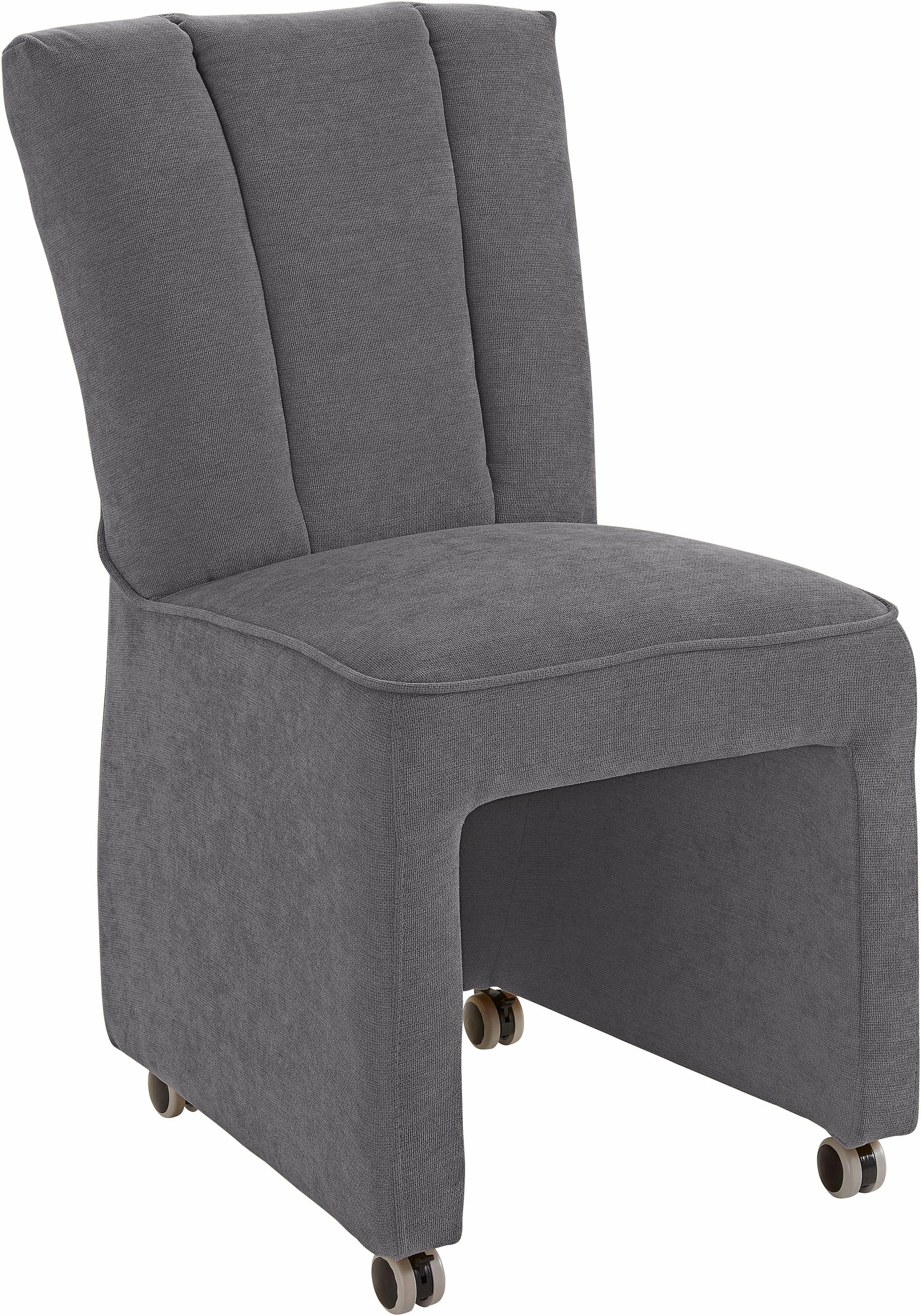 exxpo - sofa fashion 1100000002199 "Costa, Loungesessel, Hochlehnsessel, auf Rollen, Komfortsitzhöhe 53cm" kompakt und bequem, Breite 52 cm