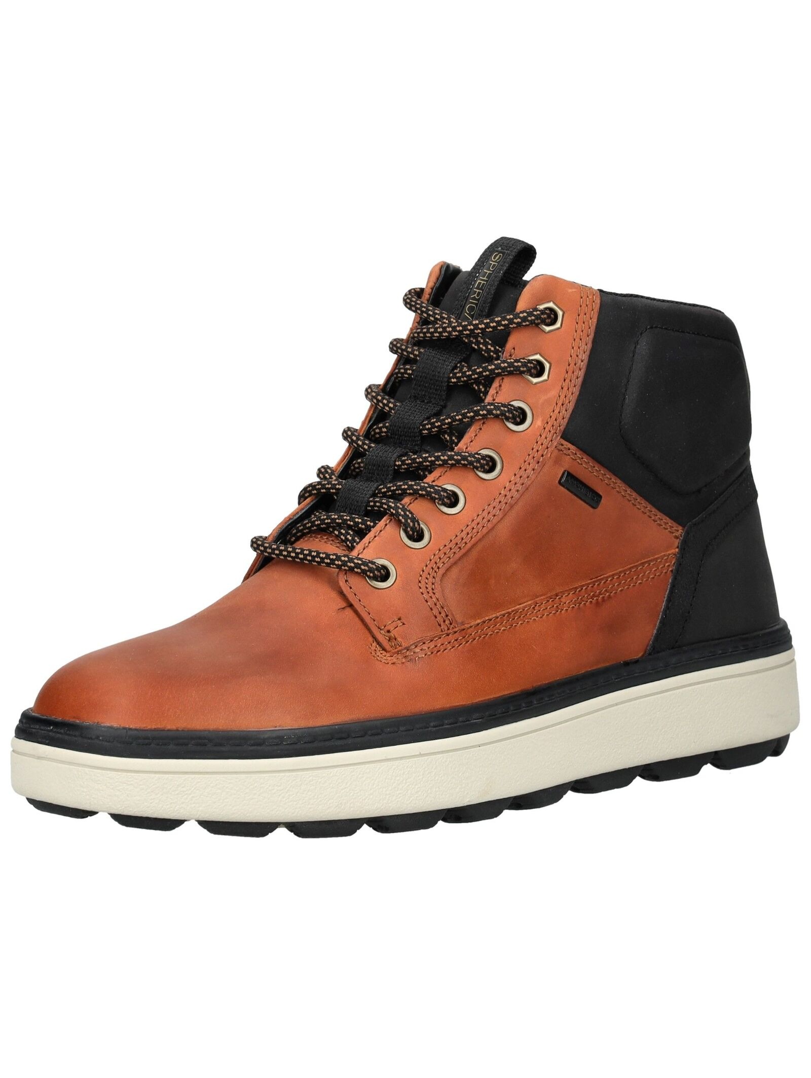 Geox Schnürstiefelette "Geox Stiefelette Leder/Textil" günstig online kaufen