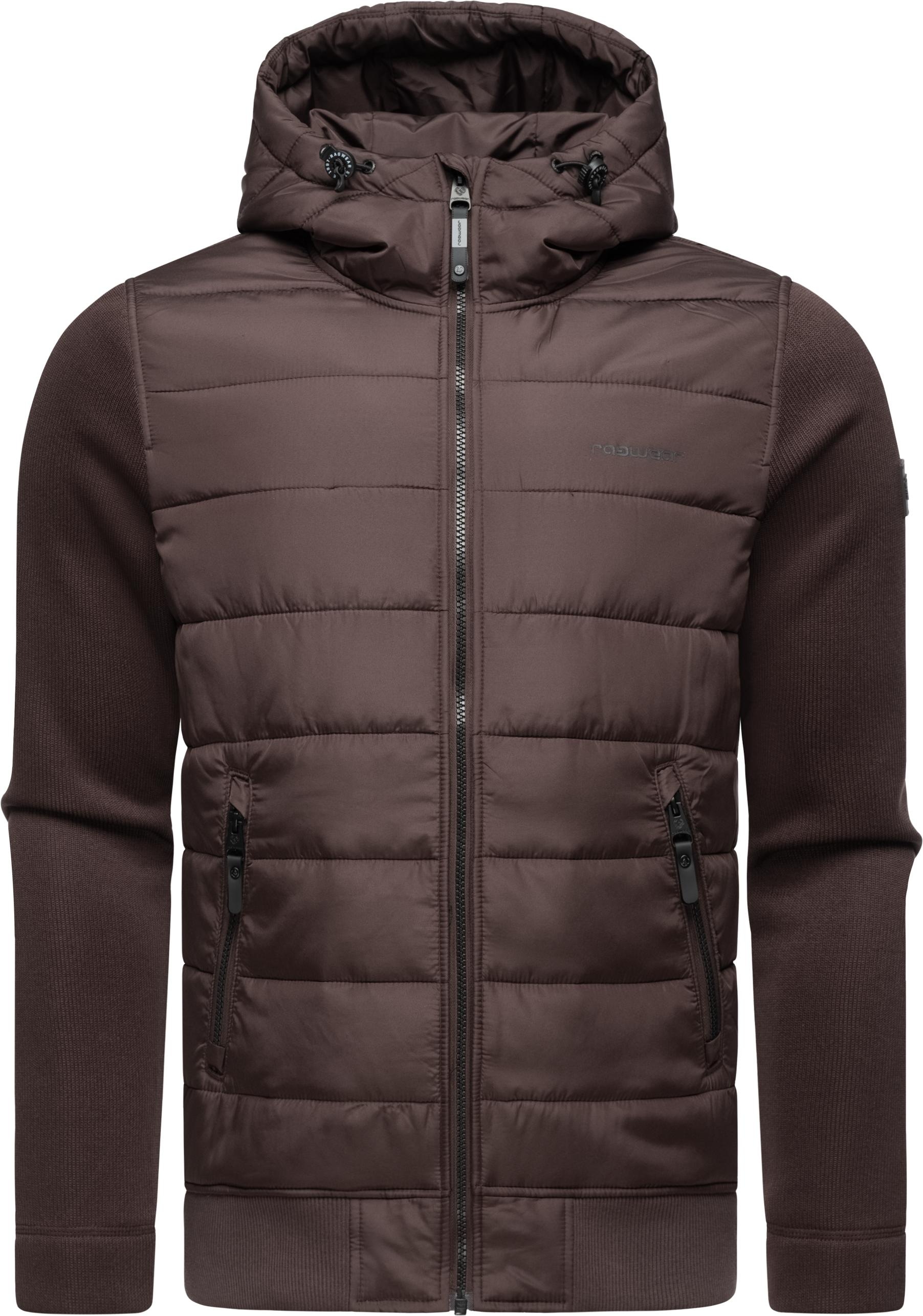 Ragwear Steppjacke »Hallmar Hood«, mit Kapuze, Coole Herren Übergangsjacke mit weichen Ärmeln und Kapuze