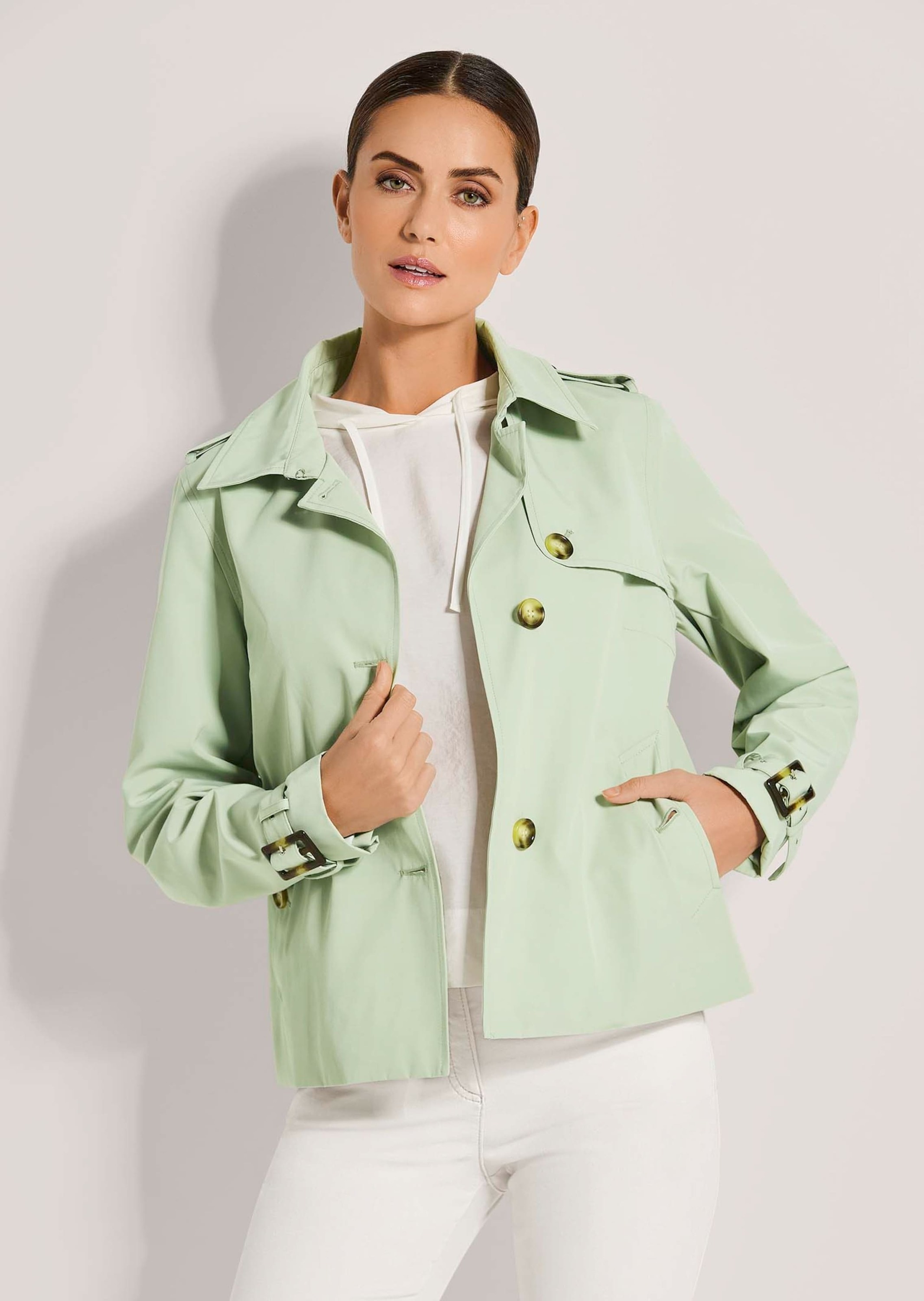 Thumbnail - MADELEINE Trenchcoat "Kurzjacke Verkürzte Trenchjacke mit Taschen"