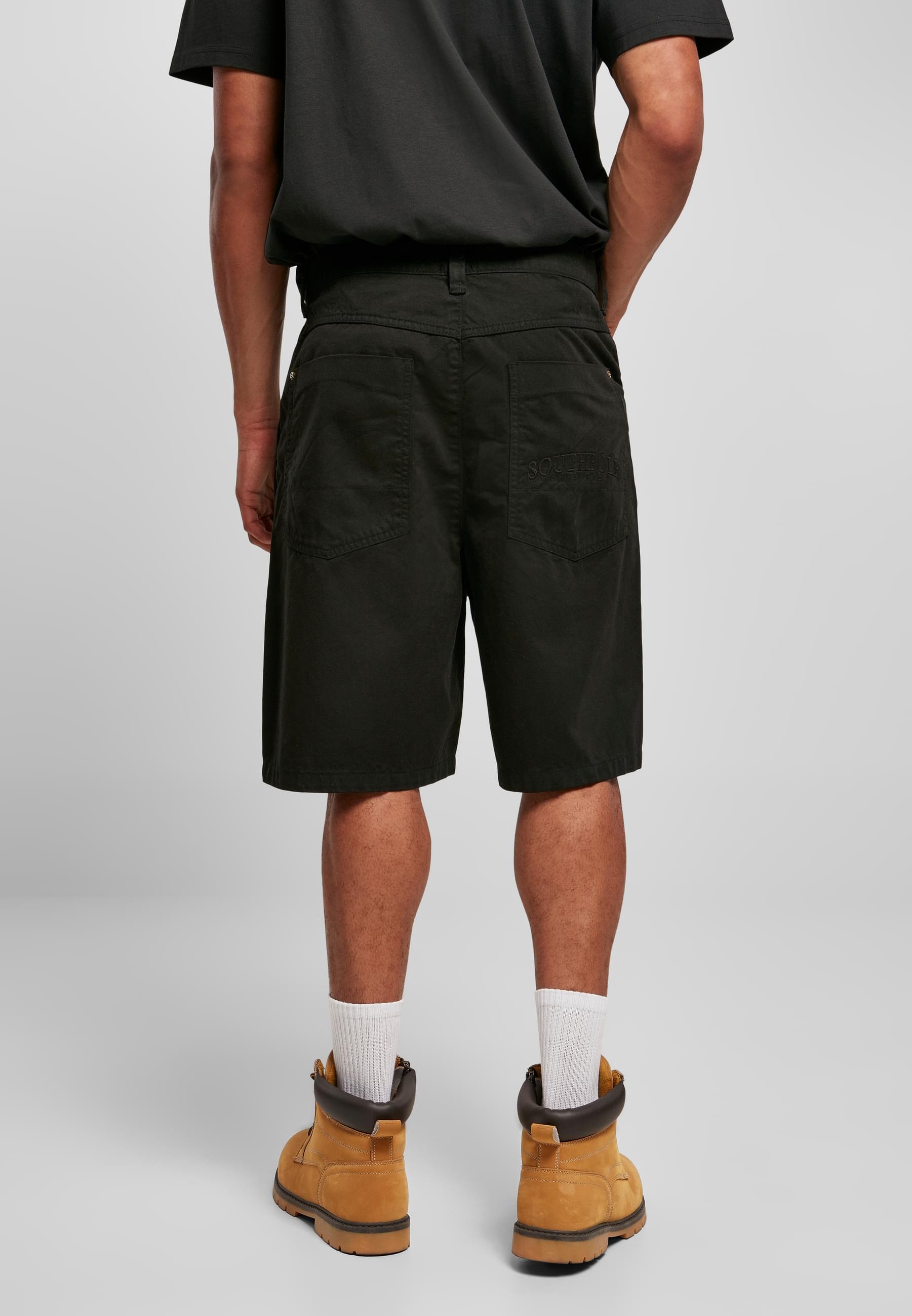 Southpole Stoffhose »Southpole Herren Southpole Twill Chino Shorts«, (1 tlg.)