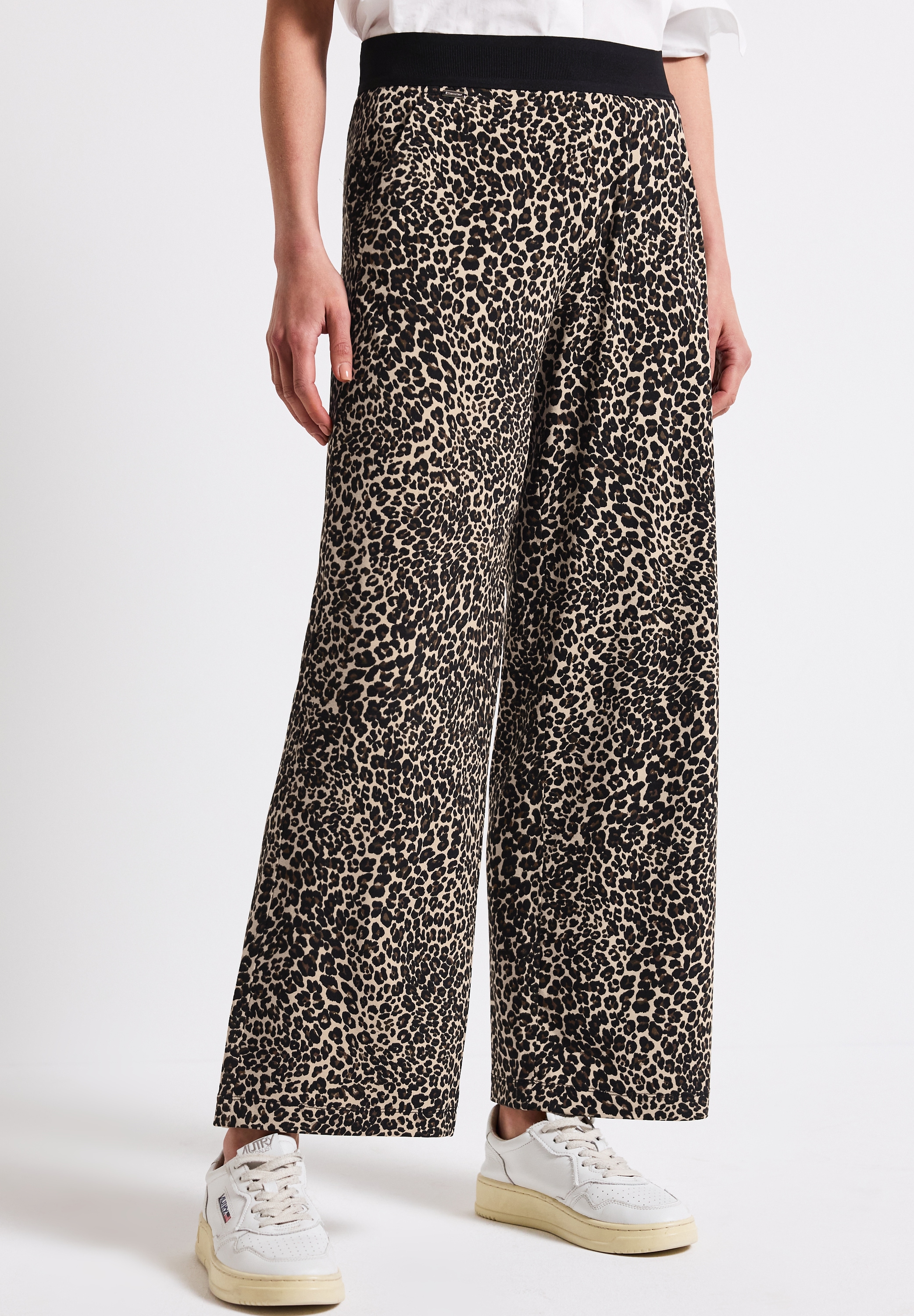 STREET ONE Jerseyhose, High Waist günstig online kaufen