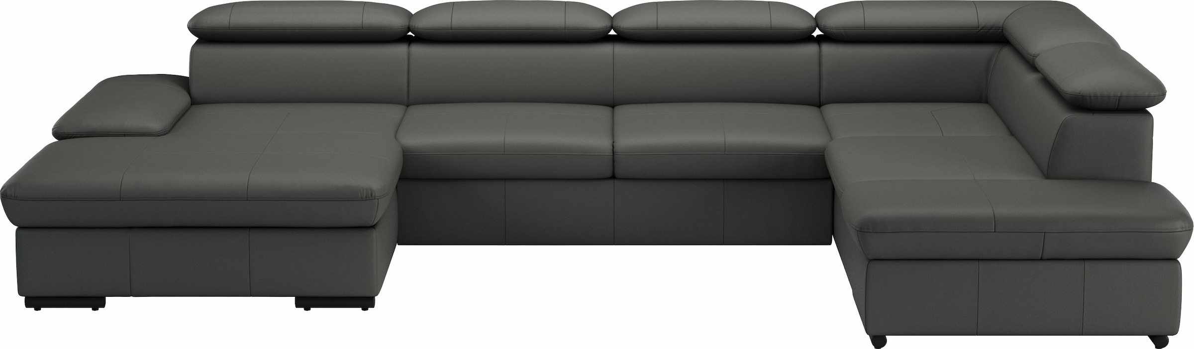 Sit & More Alcudia U-Shape Sofa Grey 4