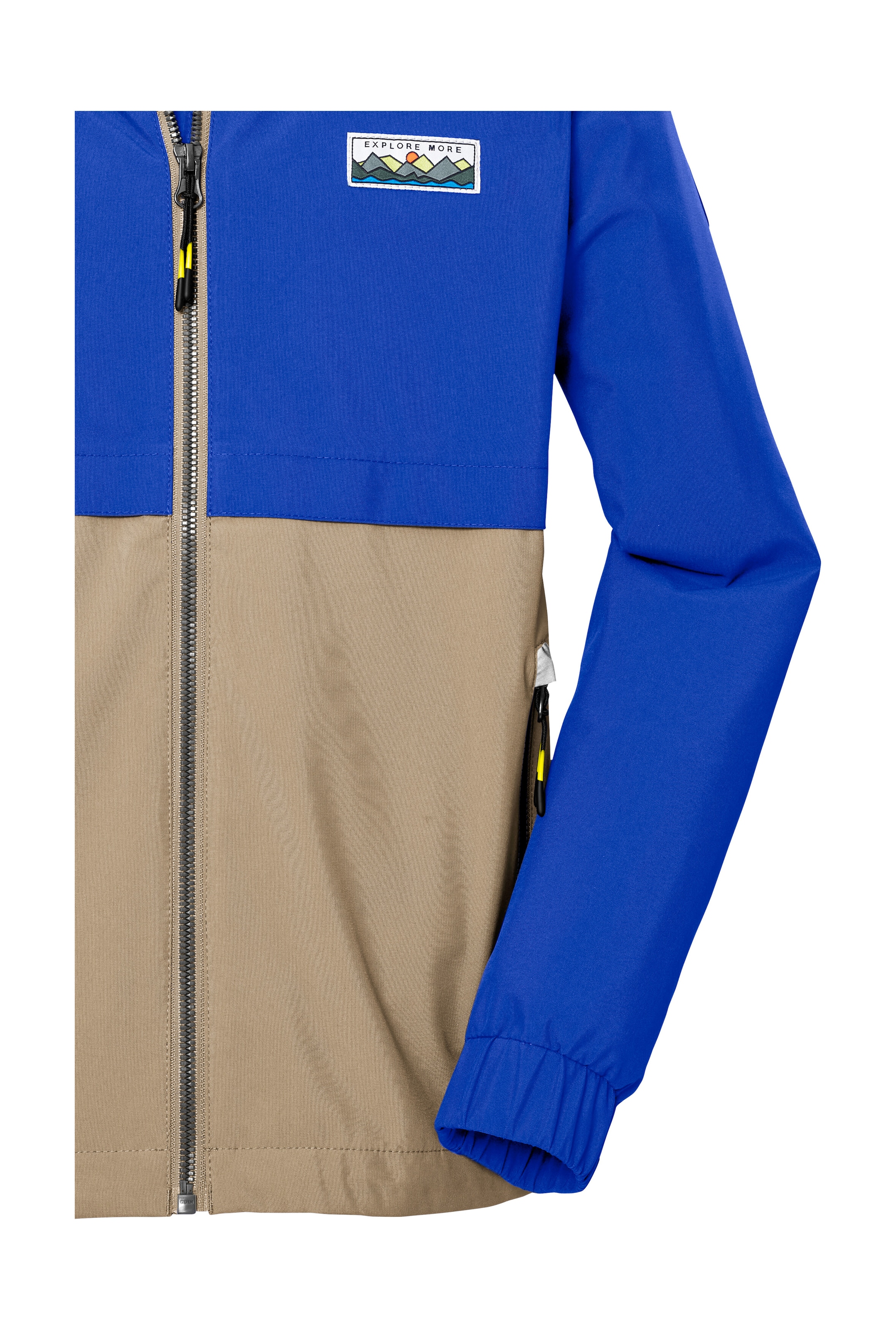 Killtec Funktionsjacke »KOS 141 BYS JCKT«, Wasserdichte Kinderjacke, Colourblock, reflektierend, PFAS-frei