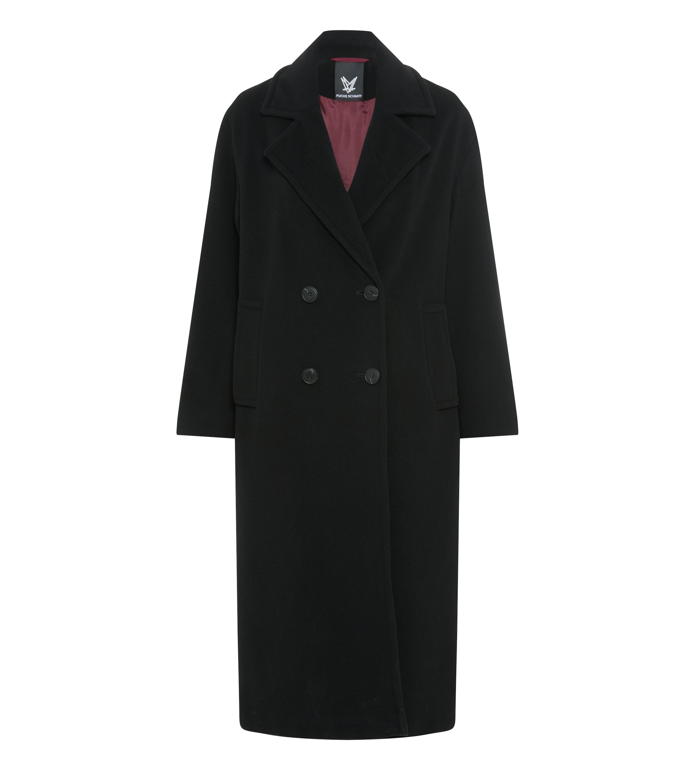 Fuchs Schmitt Wollmantel Regular Fit, Wollmischung, zweireihig