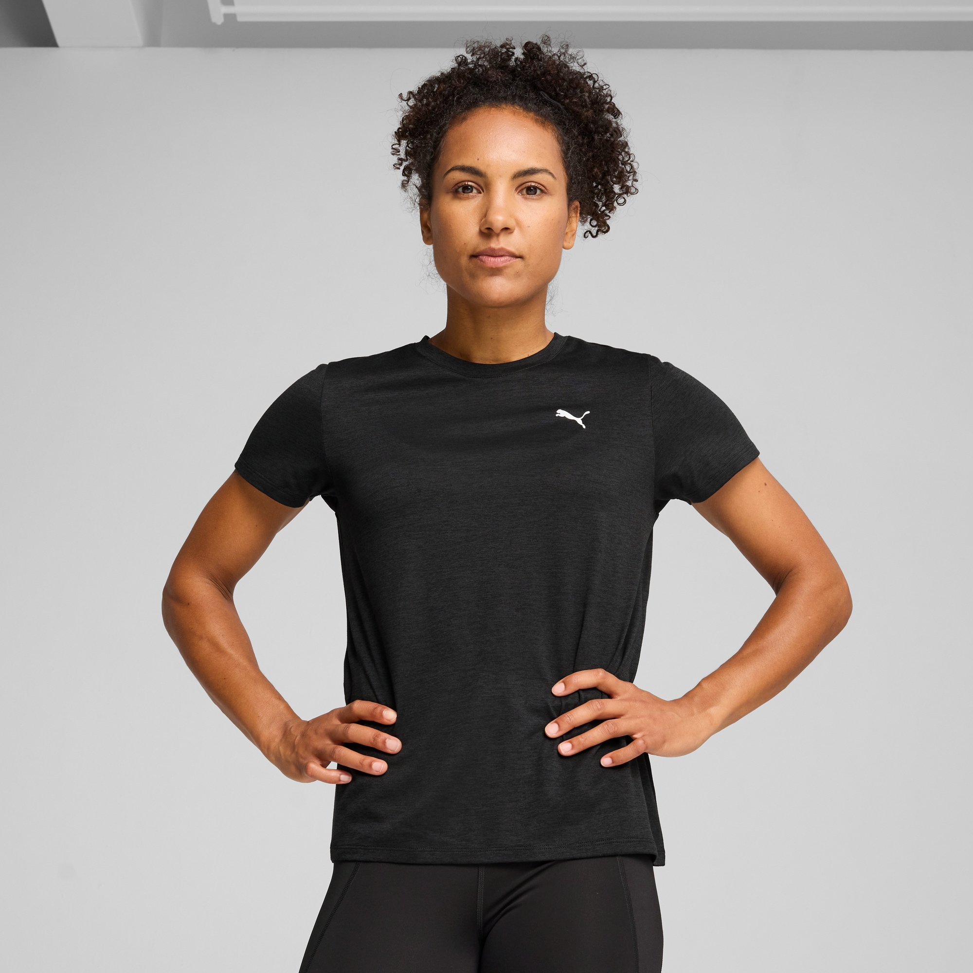 PUMA Trainingsshirt "W TAD ESSENTIAL HEATHER TEE" günstig online kaufen
