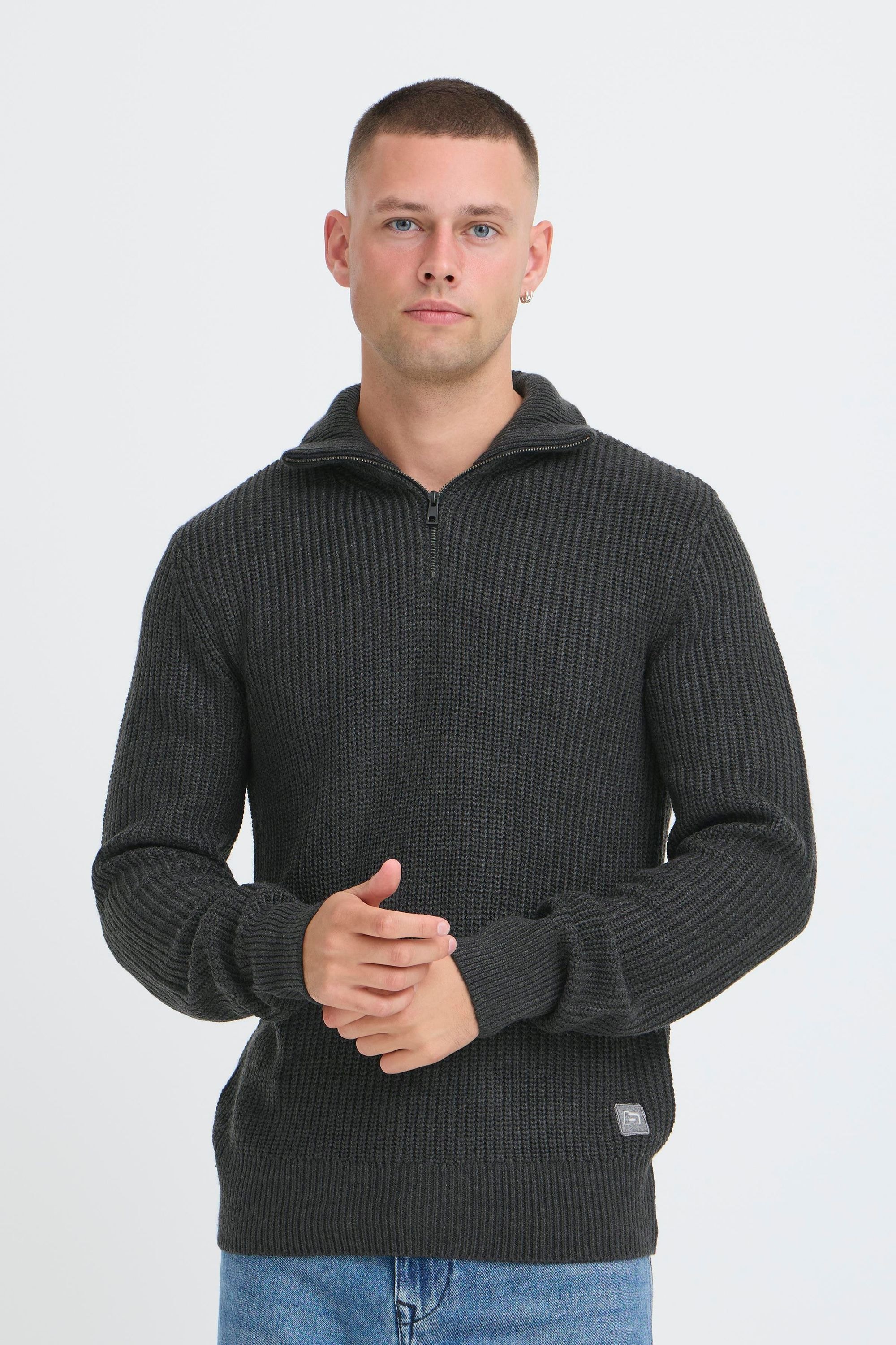 Blend Troyer "BHMRibe", Klassischer Troyer mit Reißverschluss günstig online kaufen