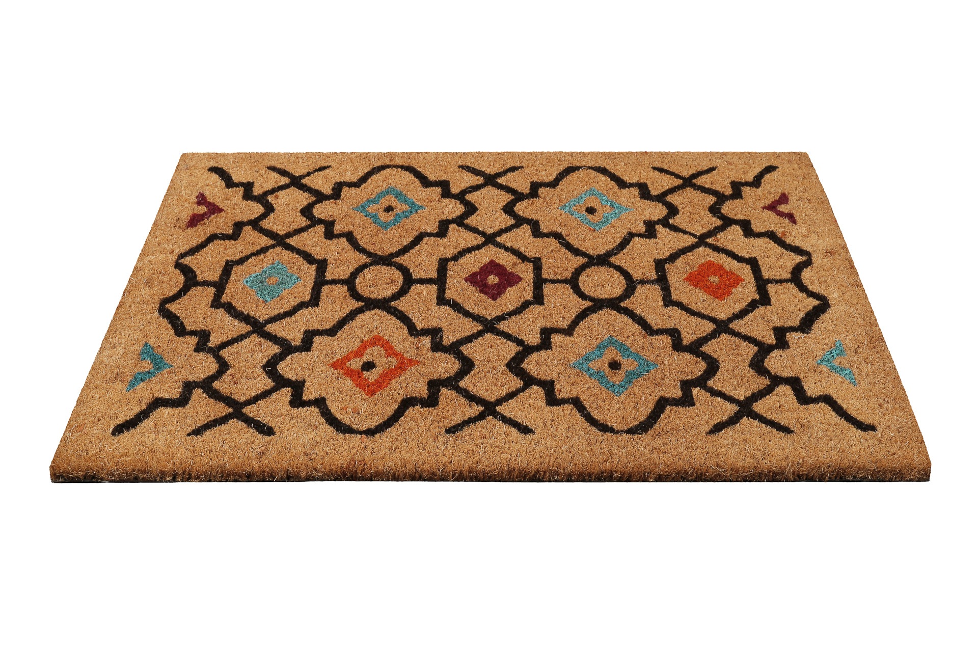 Wecon home Fußmatte "Posh Palace" rechteckig 18 mm Höhe rutschfest, robust, günstig online kaufen